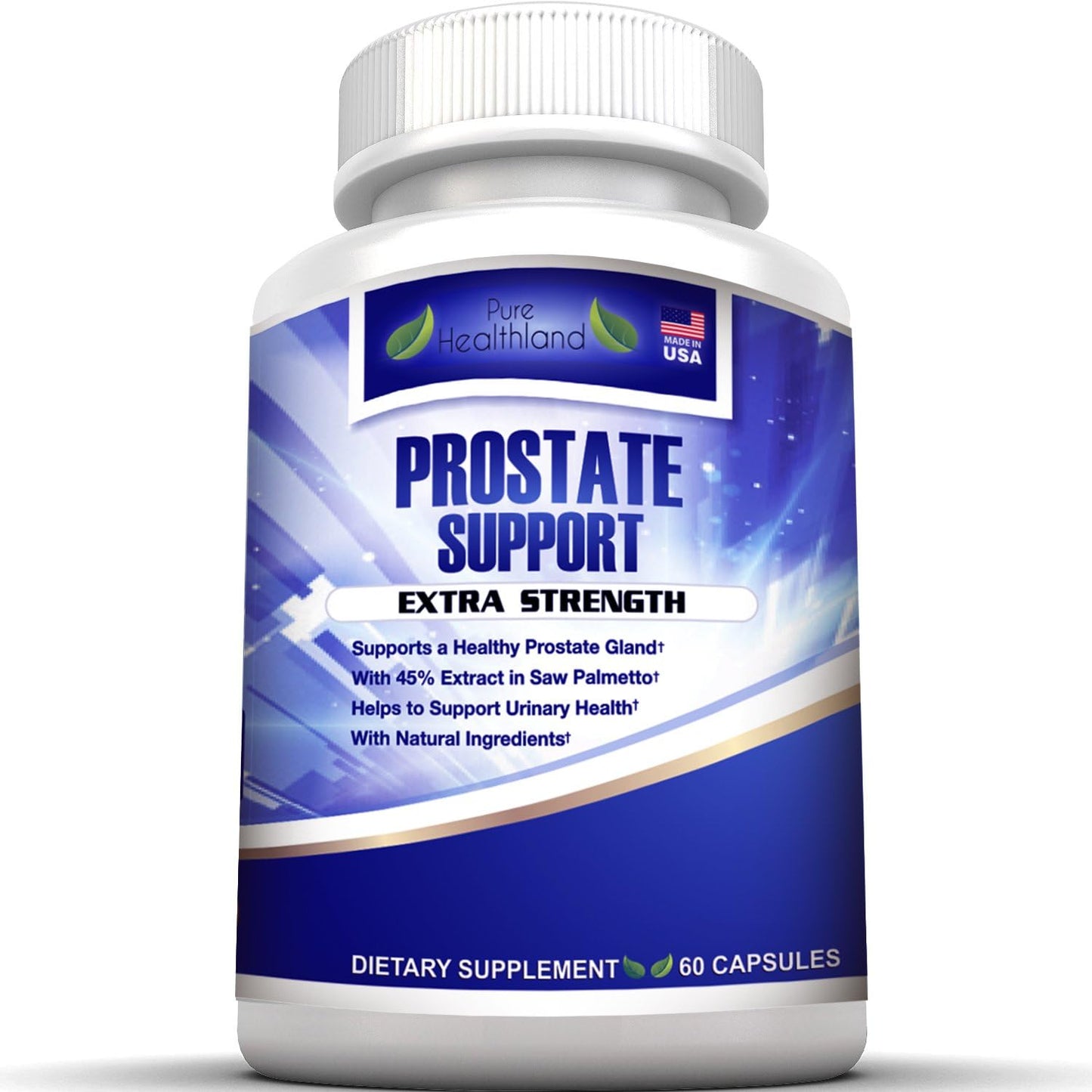 Super Prostate Health Support Pills with 33 Natural Ingredients - Stop Frequent Urination & Improve Urinary Health - Saw Palmetto Extract Formula for Men