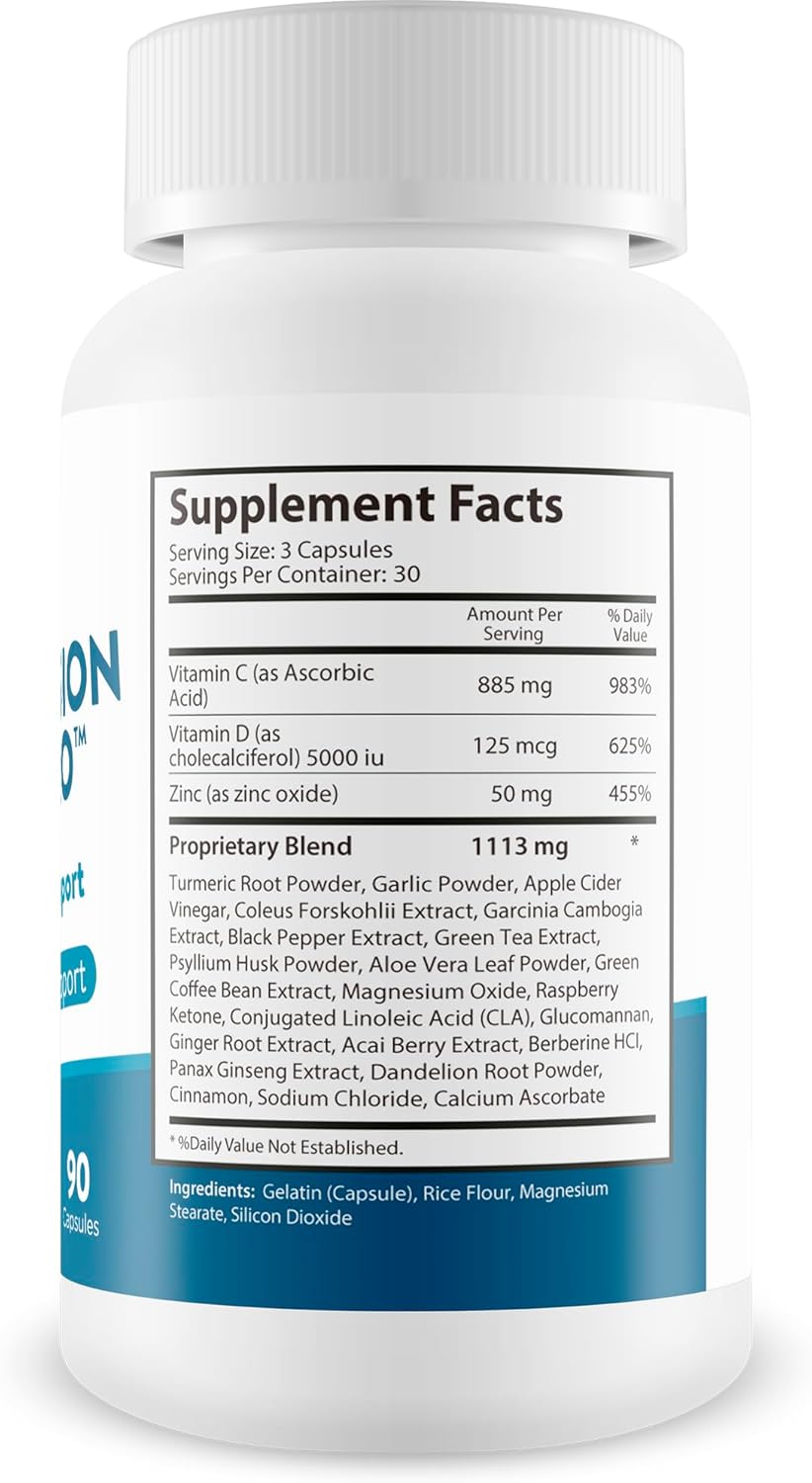 Super Vision Support - Vitamin & Mineral Supplement for Eye Health - Enhance Visual Acuity and Reduce Eye Strain - Antioxidant Cell Support for Healthy Sight & Vision Care