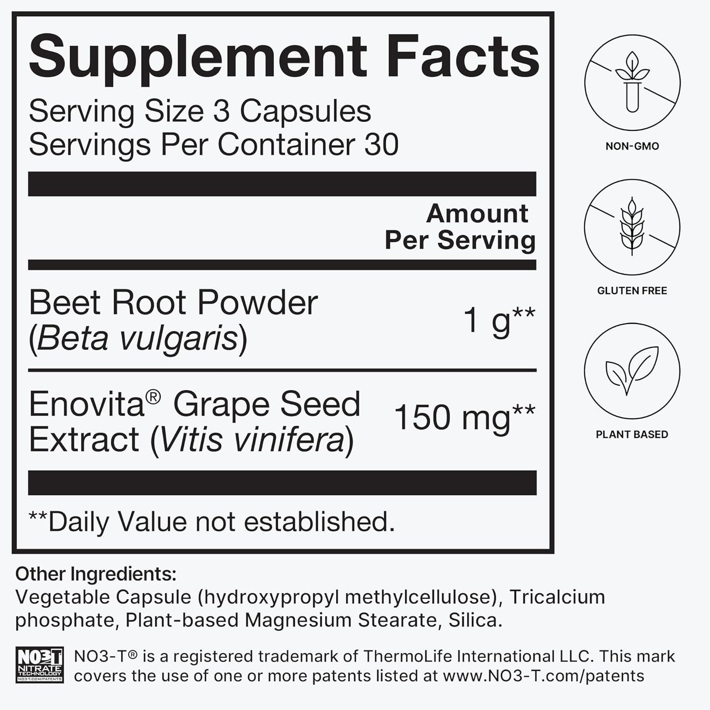 SuperBeets Beet Root Capsules with SuperBerine: Enhanced Heart Health Support & Antioxidant Boost