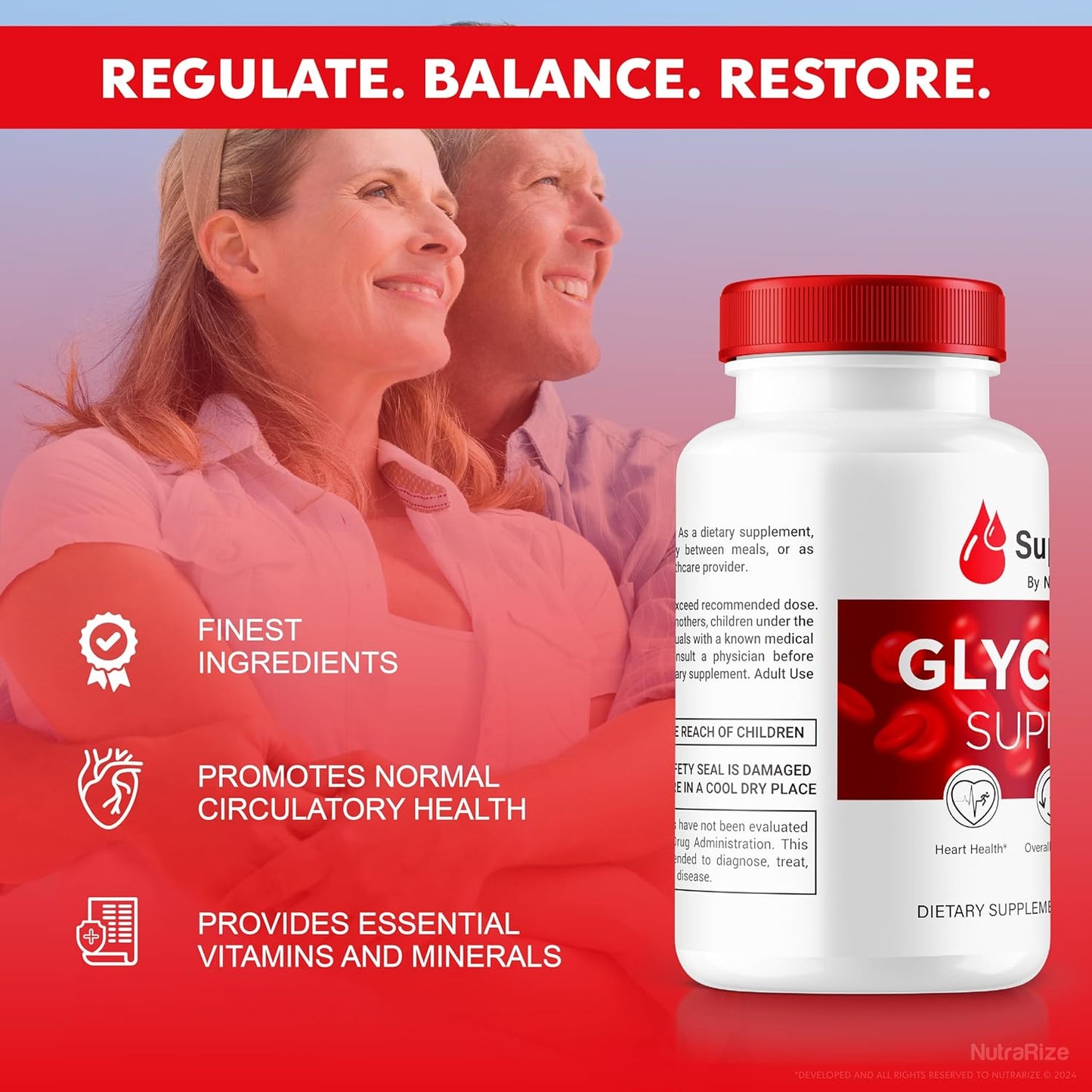 SuperFlow Glycogen Support Capsules Bundle - NutraRize SuperFlow Glyco Optimizer for Detox Cleanse and Glycol Optimization (180 Capsules)