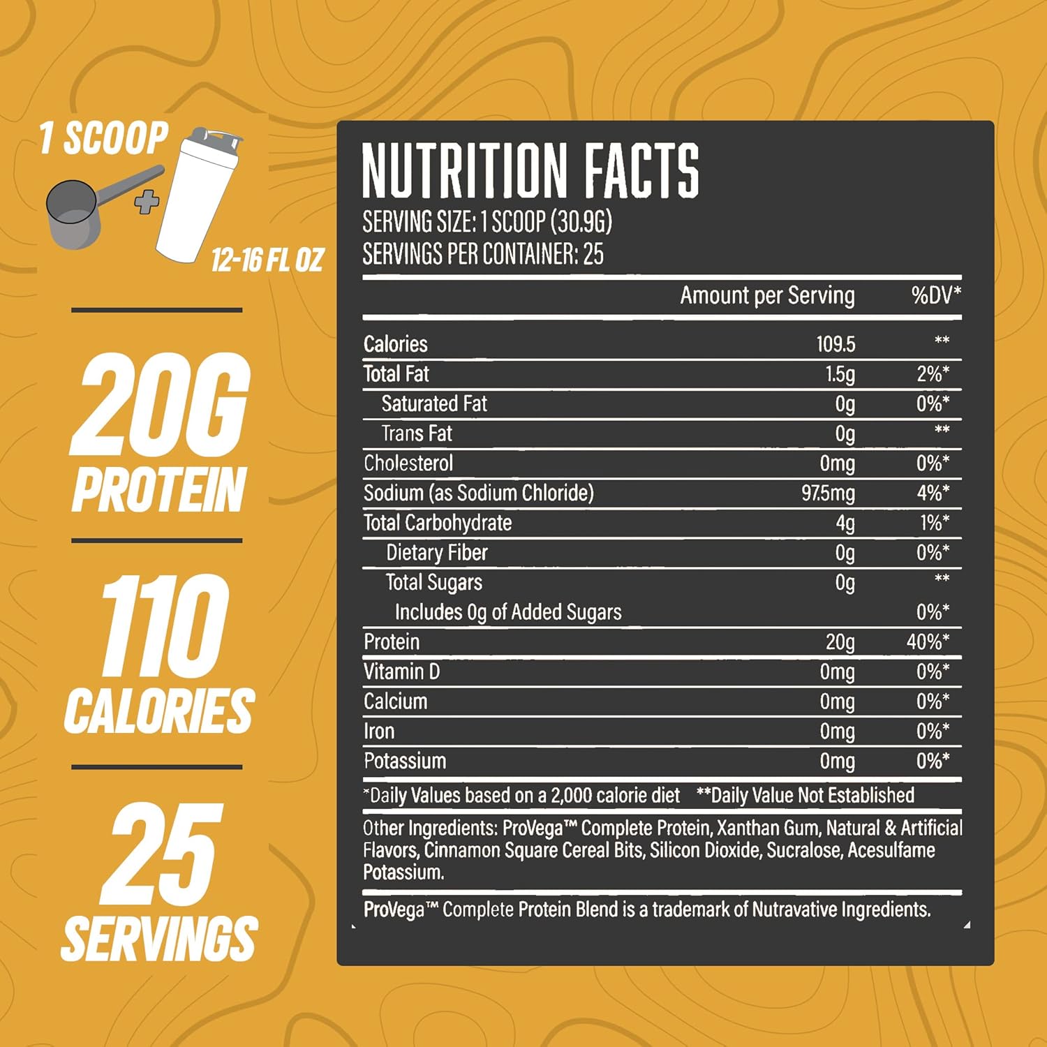 Superior Plant-Based Protein Powder - Cinnamon Crunch Vegan Protein Powder, 20g Protein Per Serving, Gluten Free - Huge Supplements