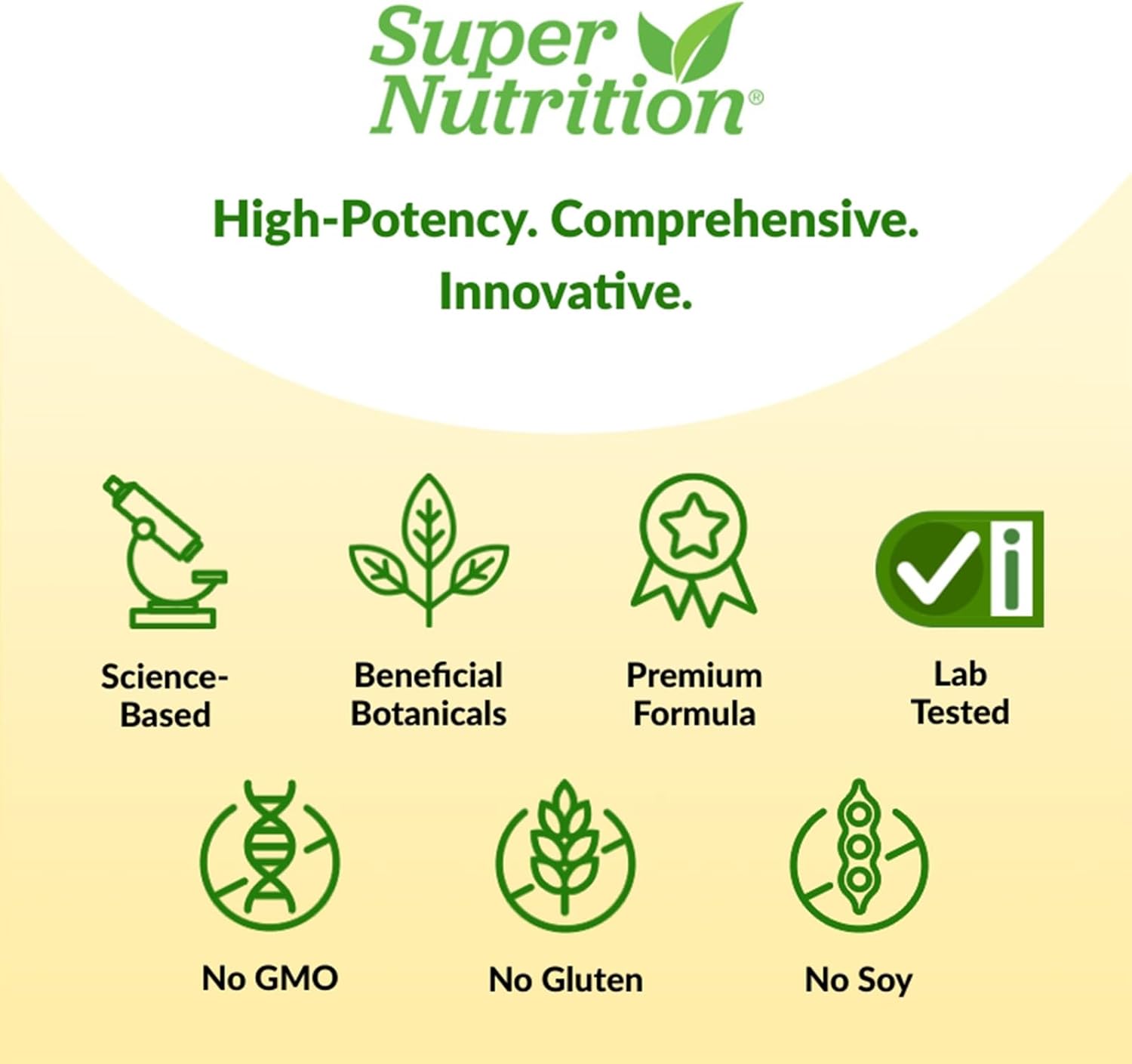 SuperNutrition C-1000 and Zinc Immune Support Formula - Antioxidant Protection - 120 Day Supply