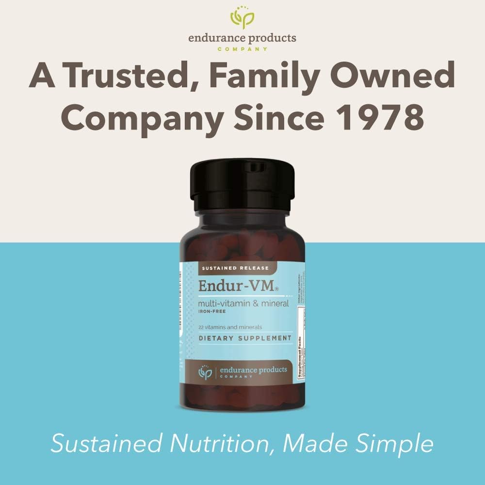 Sustained-Release Daily Multi-Vitamin without Iron - 60 Tablets with Essential Vitamins and Minerals for Immune Health and Overall Wellness
