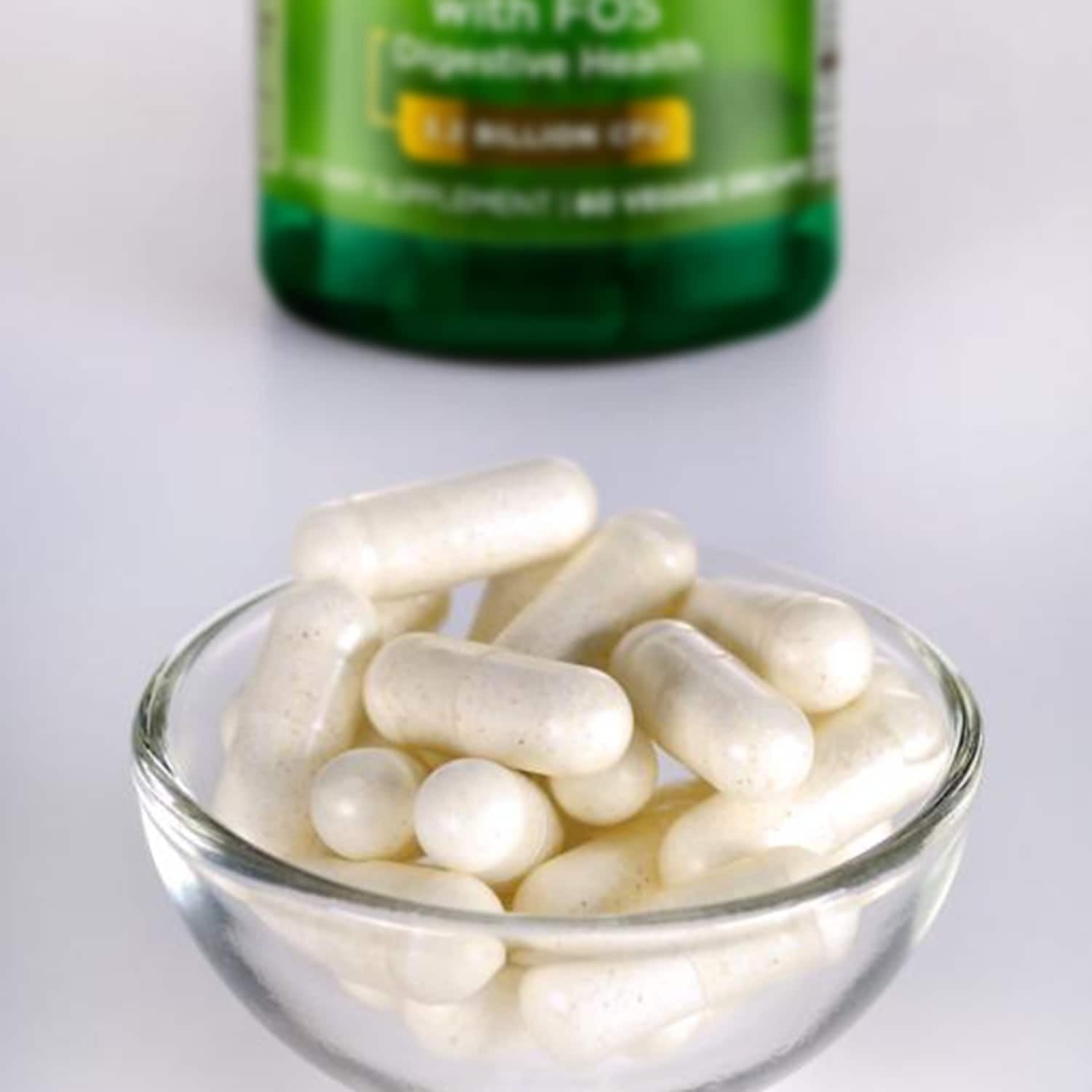 Swanson Dr. Stephen Langer's Natural Probiotic with Prebiotic FOS - 16-Strain Supplement for Digestive Support - 3.2 Billion CFU - 60 Veg Caps