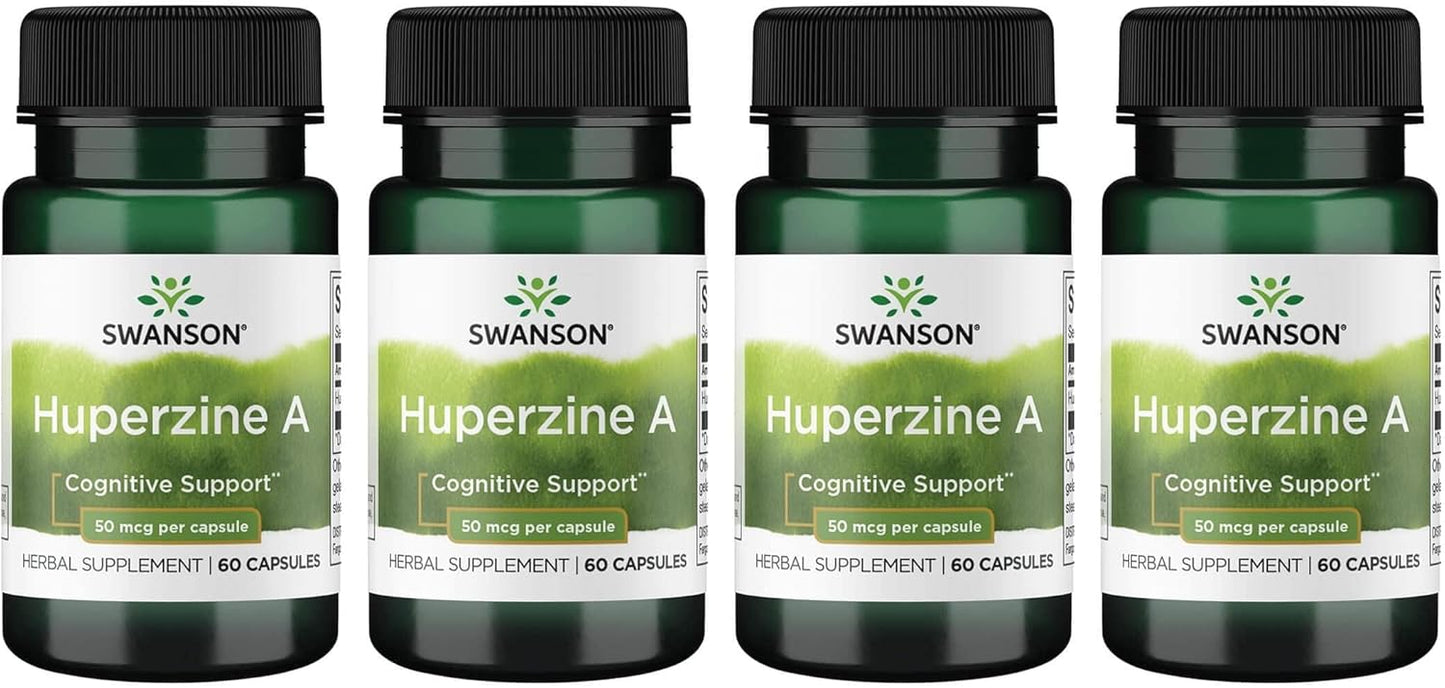 Swanson Huperzine A 50 mcg 240 Capsules Bulk Pack