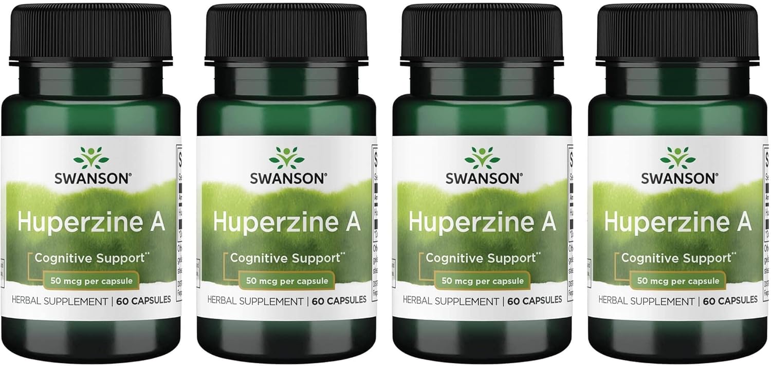 Swanson Huperzine A 50 mcg 240 Capsules Bulk Pack