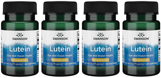 Swanson Lutein 10mg Softgels - 240 Count Pack