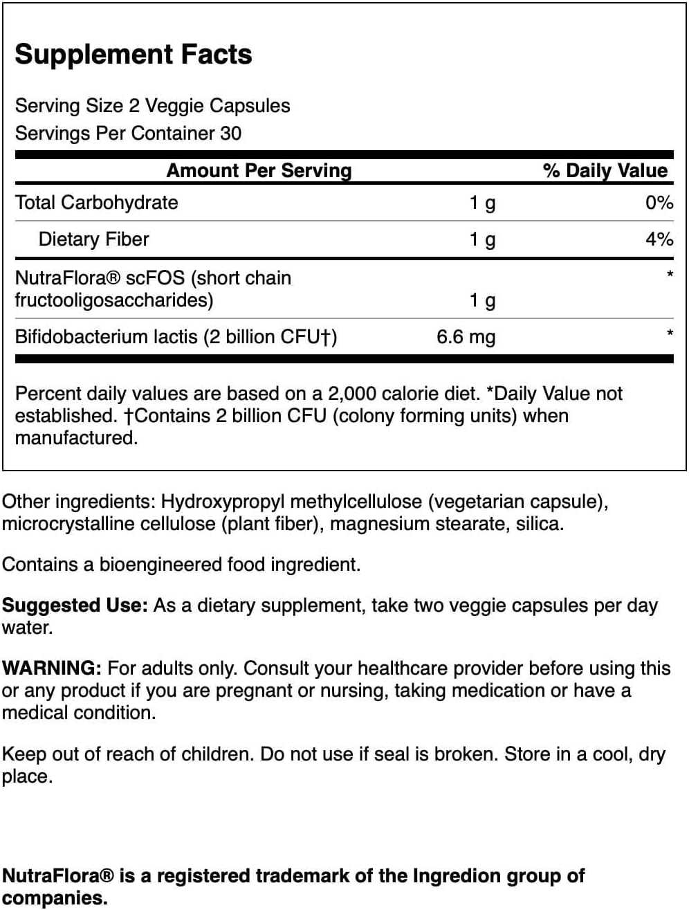 Swanson Prebiotic and Probiotic Fiber Capsules - Supports Digestive and Immune Health - Promotes Regularity and GI Tract Health - 60 Capsules, 500 Million CFU
