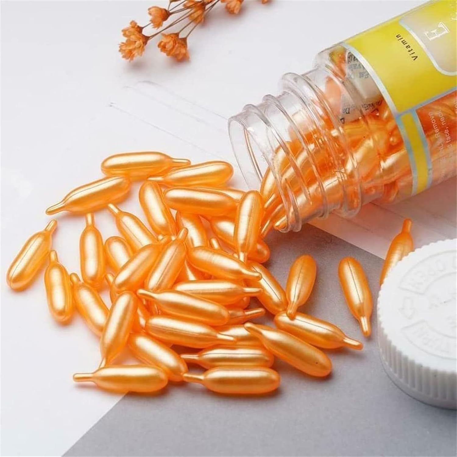 SWIMYAR Capsules with Vitamin E for Skin Care - Eliminates Wrinkles and Spots - 100% Natural