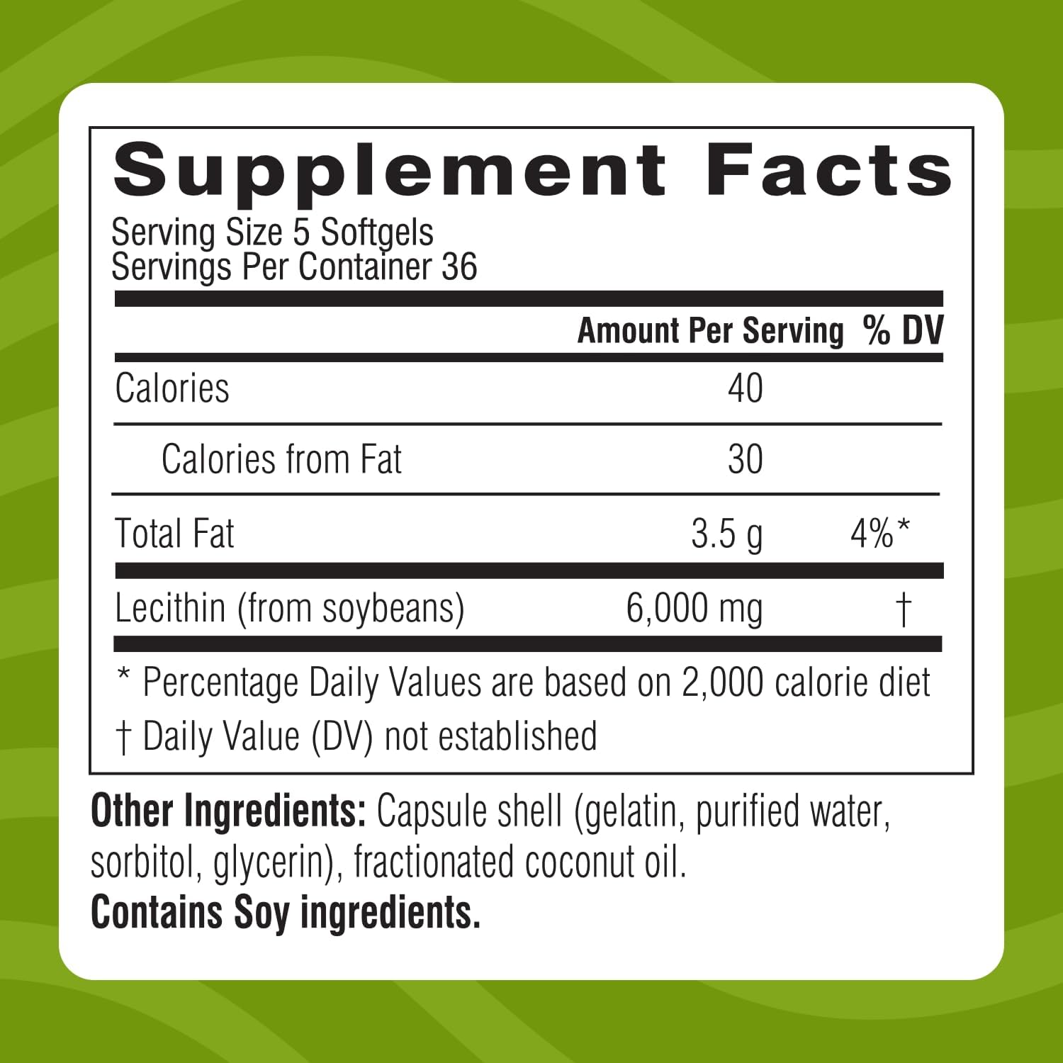 Swisse Soy Lecithin 1200mg Softgels Capsules for Liver Health & Fat Metabolism * | Choline Lecithin Supplement 1200 mg | 180 Softgels