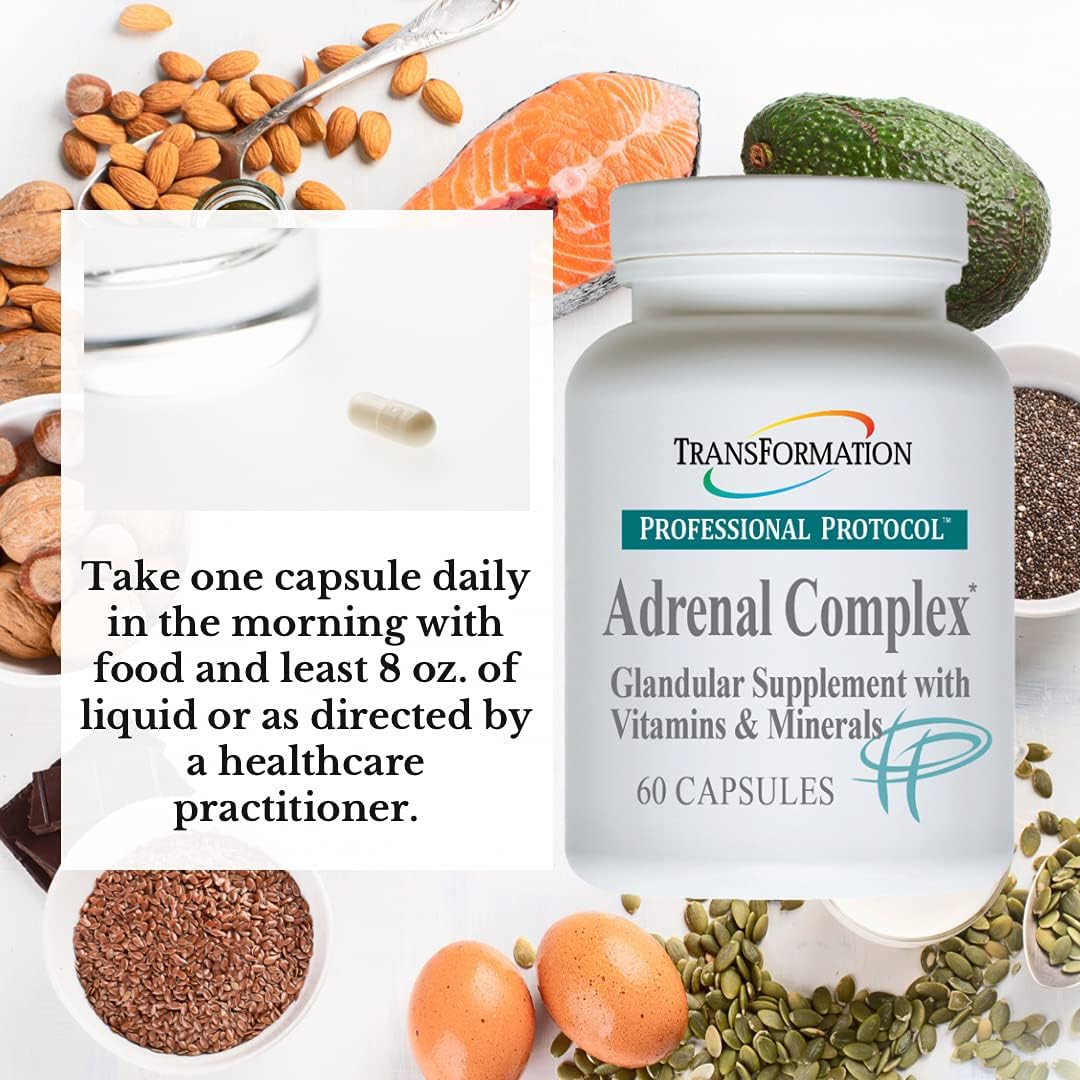 Synergistic Adrenal Complex - Support Healthy Endocrine System - 60 Capsules