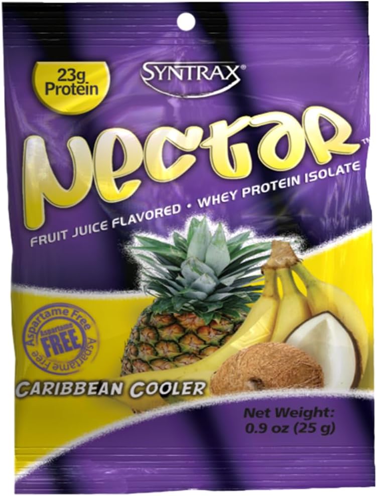 Syntrax Nectar Grab N' Go Caribbean Cooler - 12 Packets, 27g Each