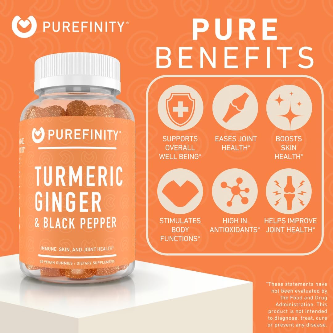 Tart Cherry Extract & Turmeric Ginger Gummies Bundle for Uric Acid Flush & Cleanse