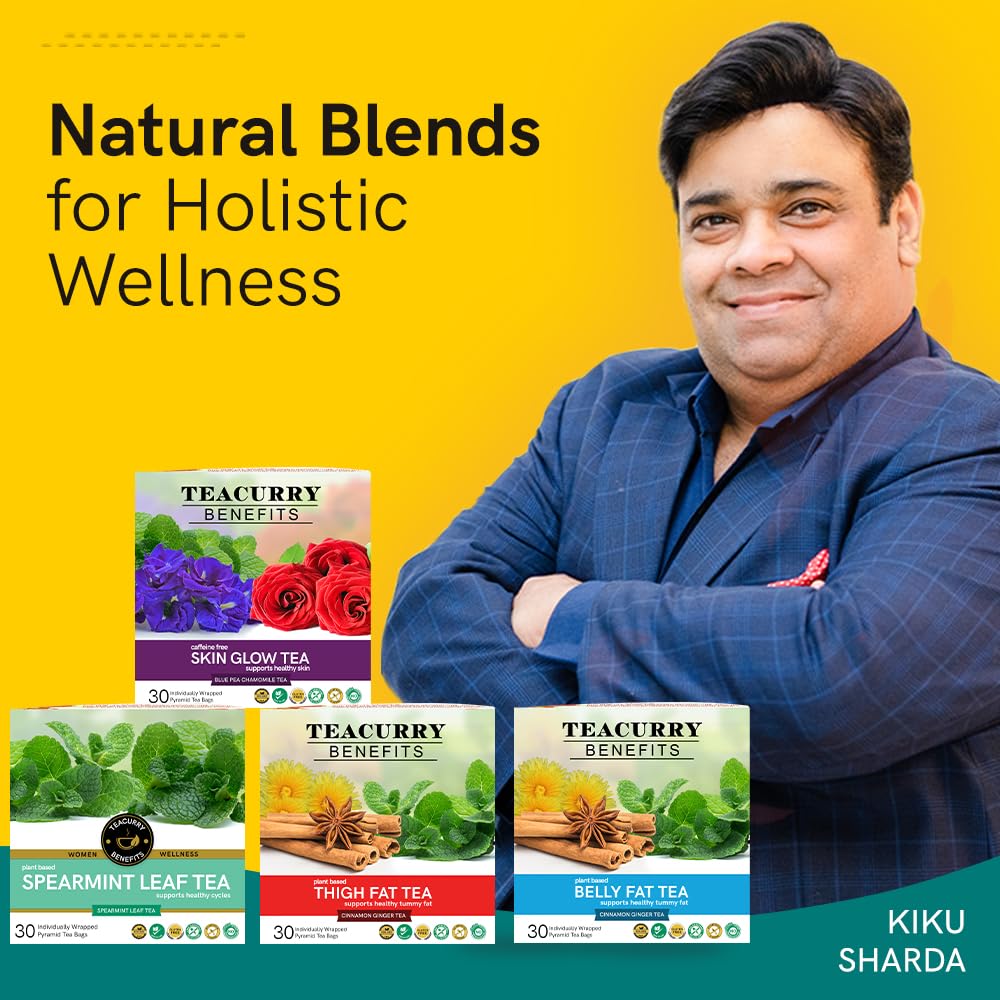 TEACURRY Chota Gokhru (125g) - Boost Energy, Support Kidney Wellness, Promote Overall Well-Being - Gokshura Supplement