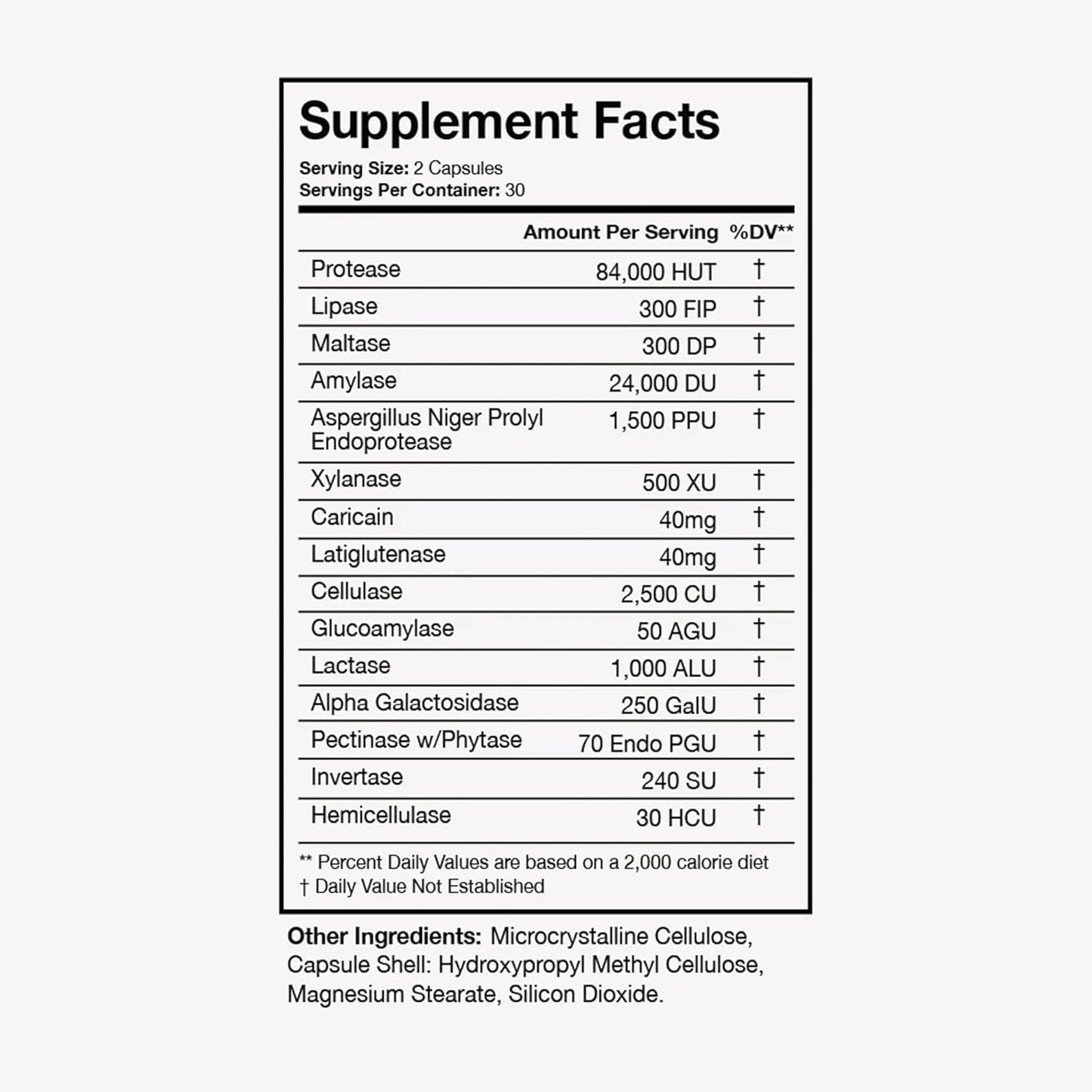 Terra Health Essentials Digestive Catalyst | Support for IBS Symptoms | Enzyme Blend (1 Bottle, 60 Capsules)