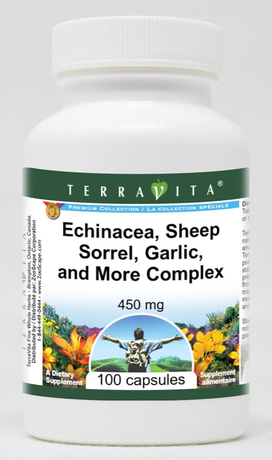 Terravita Immune Support Complex - 450 mg (100 Capsules, ZIN: 516902)