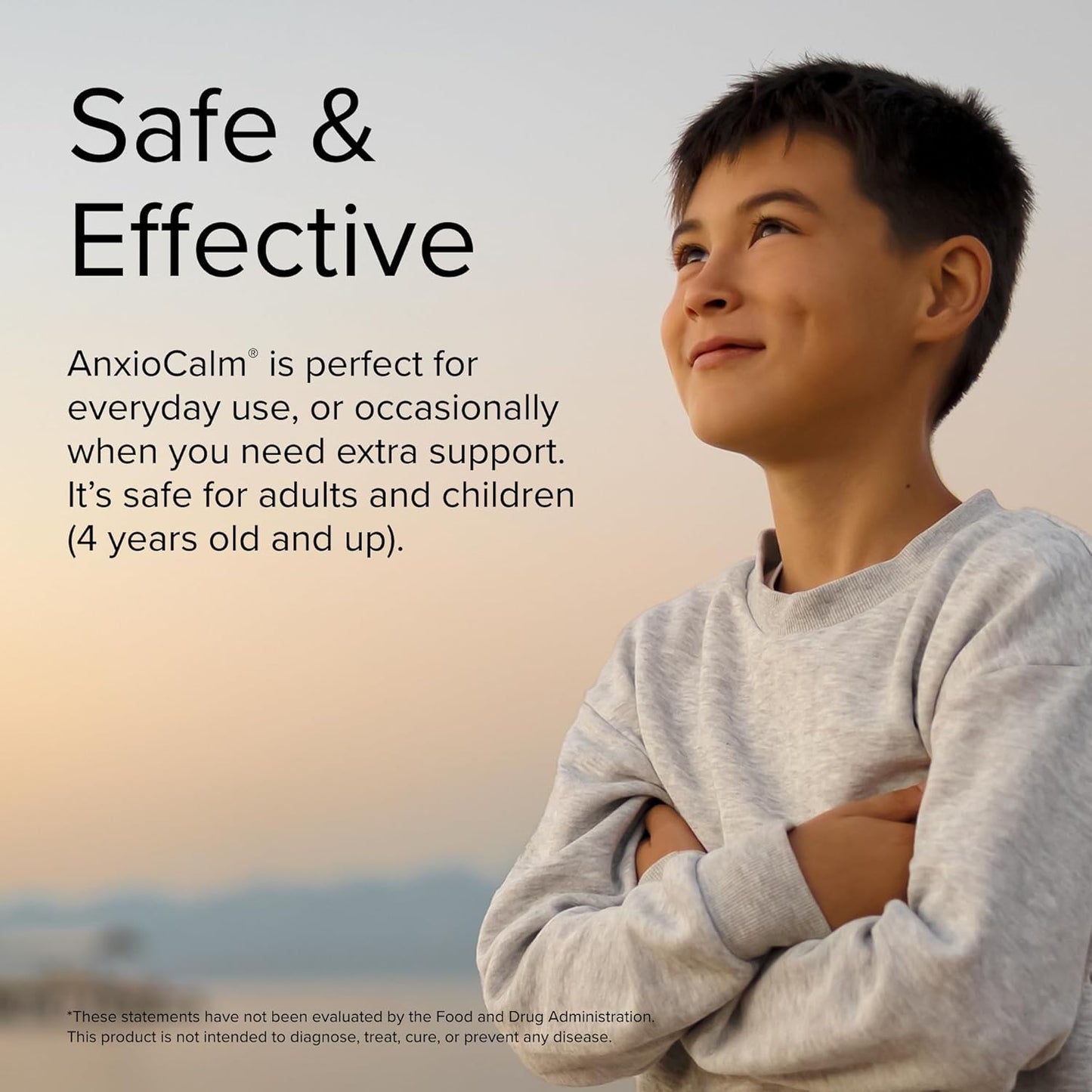 Terry Naturally AnxioCalm 75 Tablets Non-Drowsy Formula for Adults & Children 4+ - Non-GMO - 37 Servings