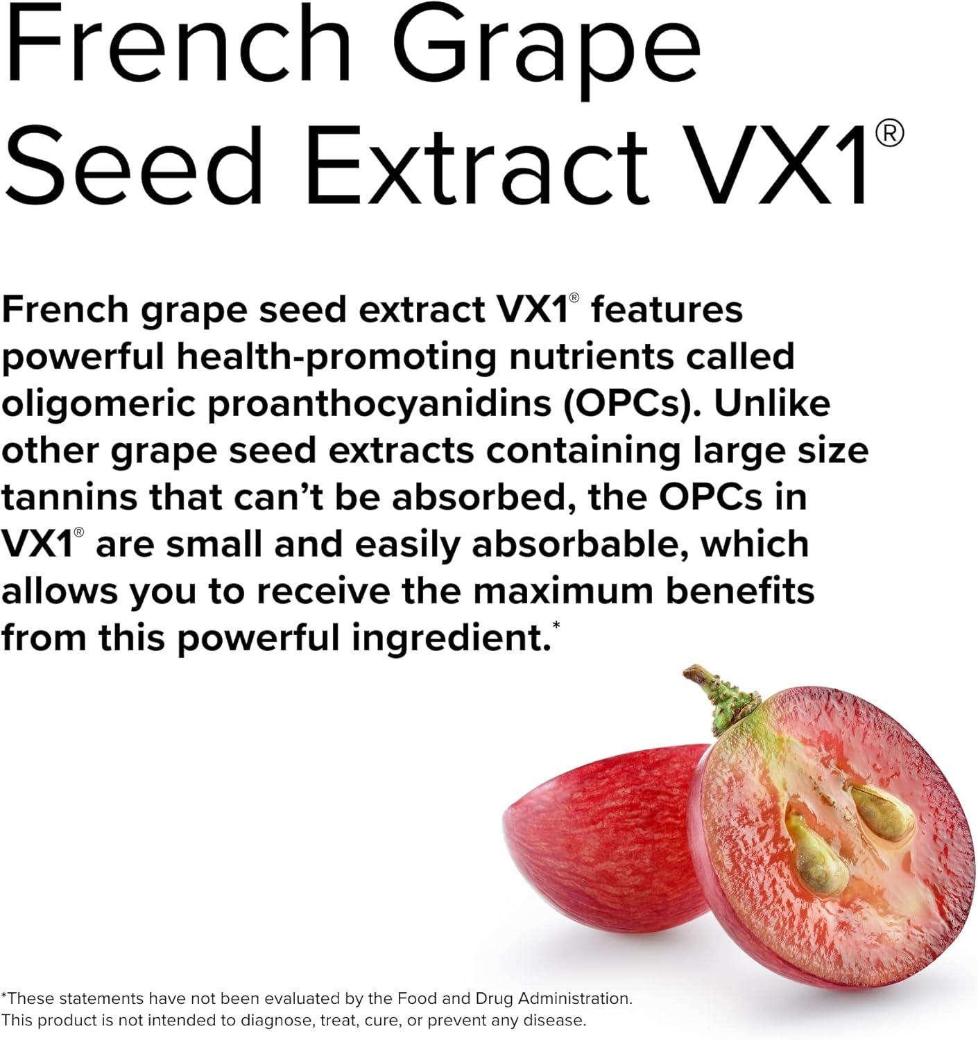 Terry Naturally Clinical OPC Extra Strength Softgels - 3 Pack, 180 Servings - 400mg French Grape Seed Extract - Non-GMO, Gluten Free