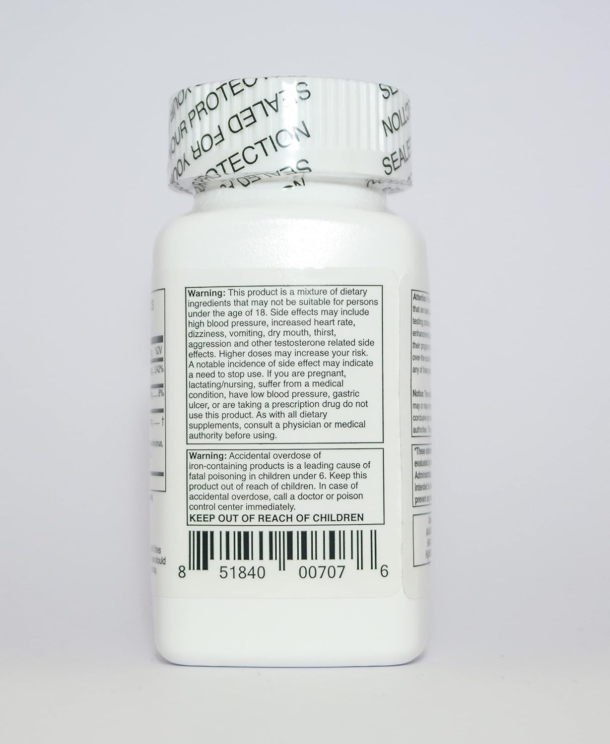 Test-600x Anabolic Research Testosterone & Muscle Growth Formula - 60 Tablets - 1 Month Supply