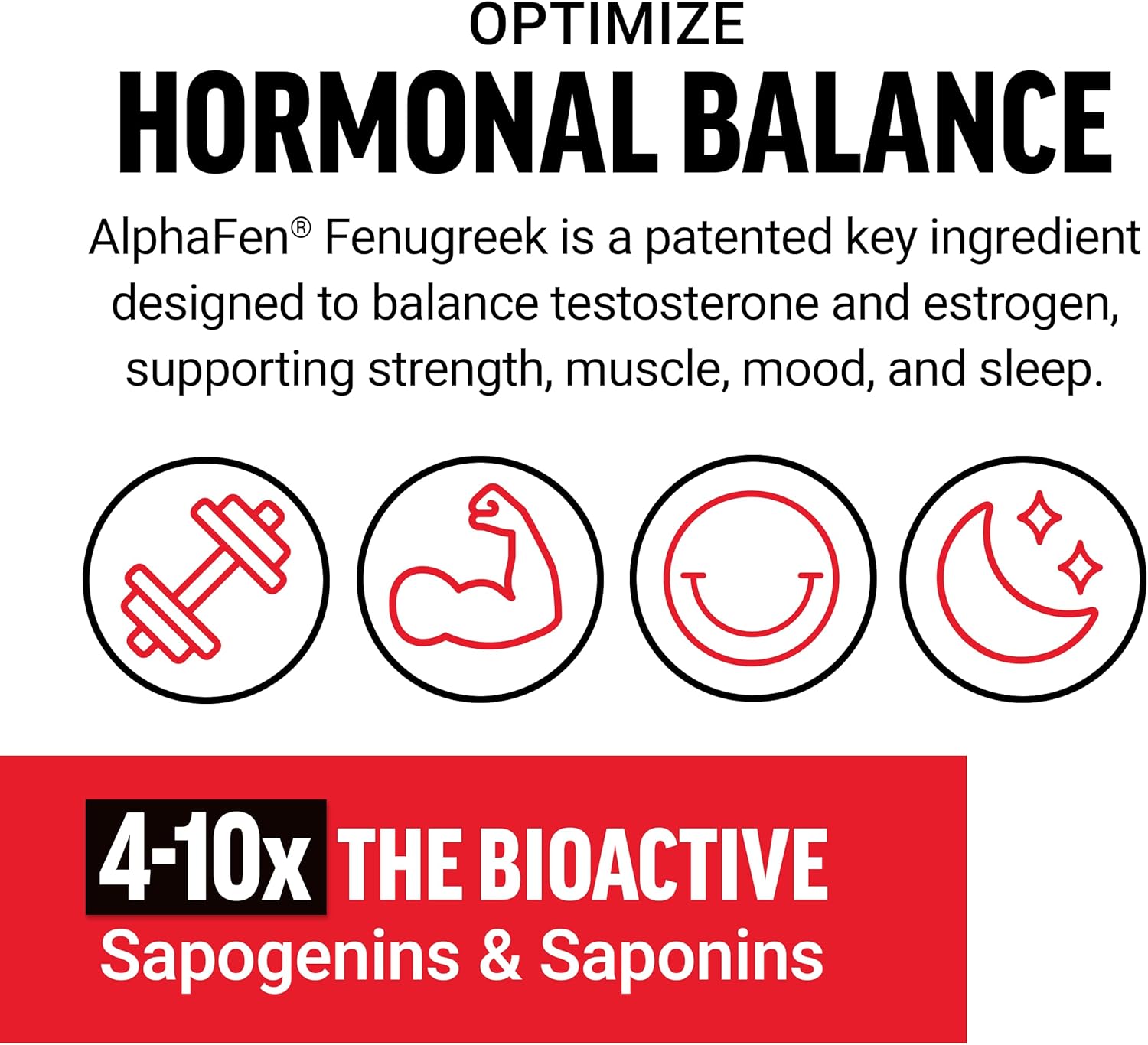 Test X180 Surge: Men's Testosterone Support Supplement for Vitality, Muscle & Strength, Weight Support, Energy Boost - 60 Capsules