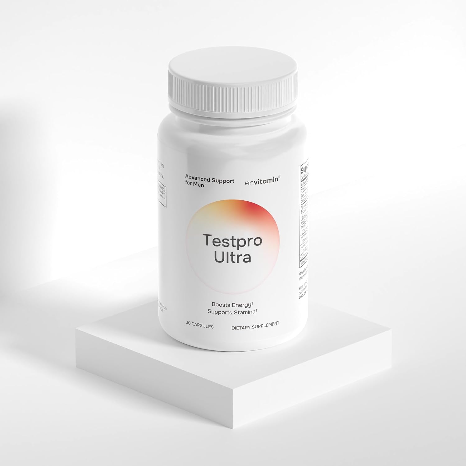 Testpro Testosterone Support Ultra for Men with Fenugreek, Tribulus, and Maca - envitamin