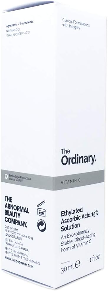 The Ordinary Ethylated Ascorbic Acid 15% Serum in 1 oz/ 30 mL Bottle