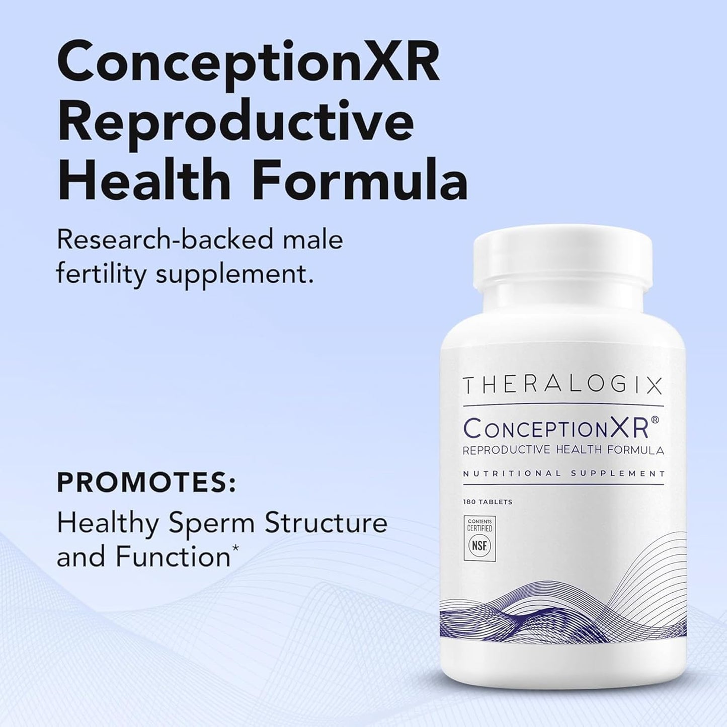 Theralogix ConceptionXR and NeoQ10 Bundle for Reproductive Health, 270 Count - Pack of 2