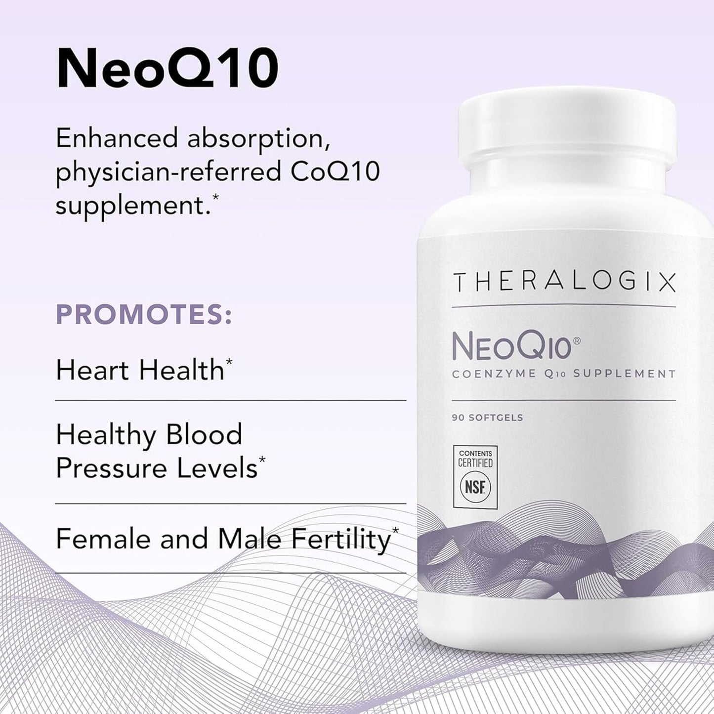 Theralogix ConceptionXR and NeoQ10 Bundle for Reproductive Health, 270 Count - Pack of 2