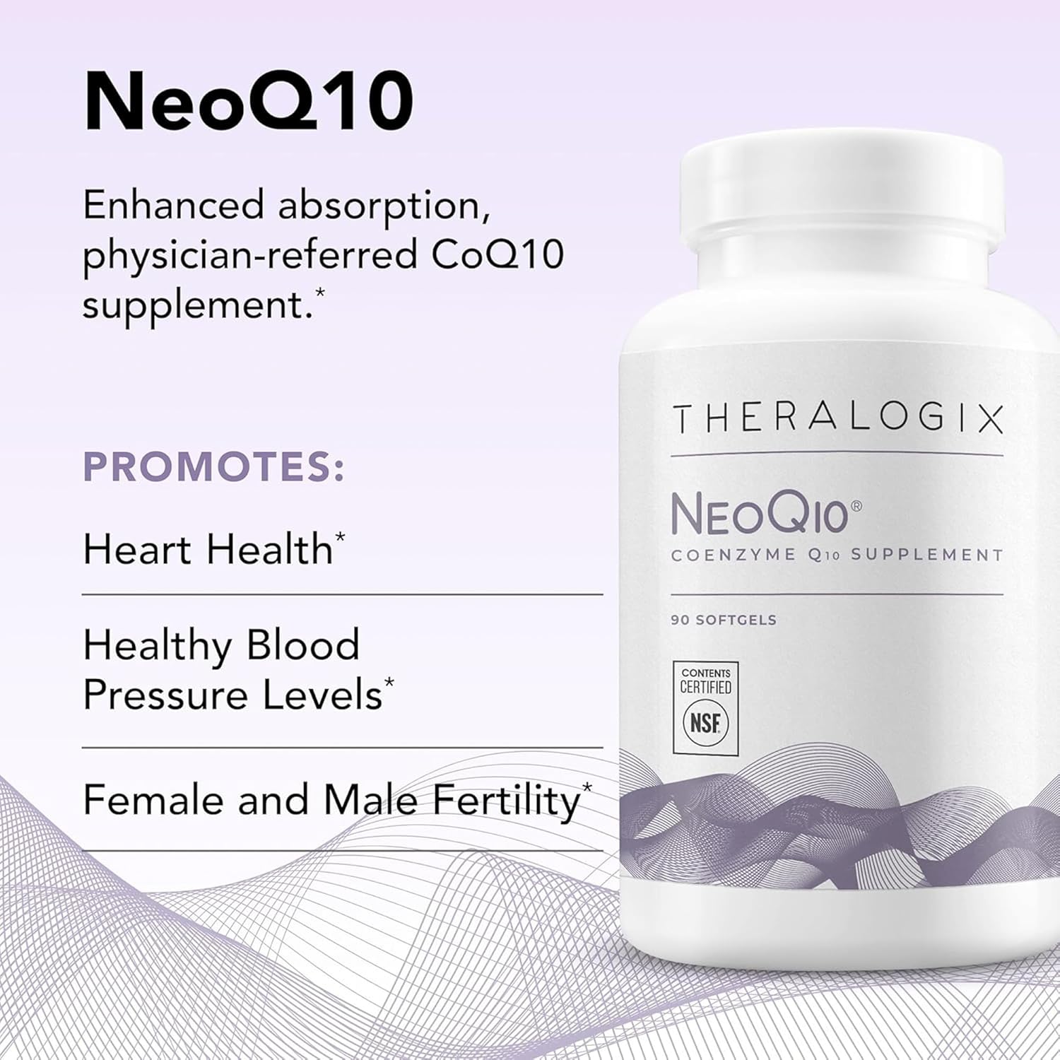 Theralogix ConceptionXR and NeoQ10 Bundle for Reproductive Health, 270 Count - Pack of 2