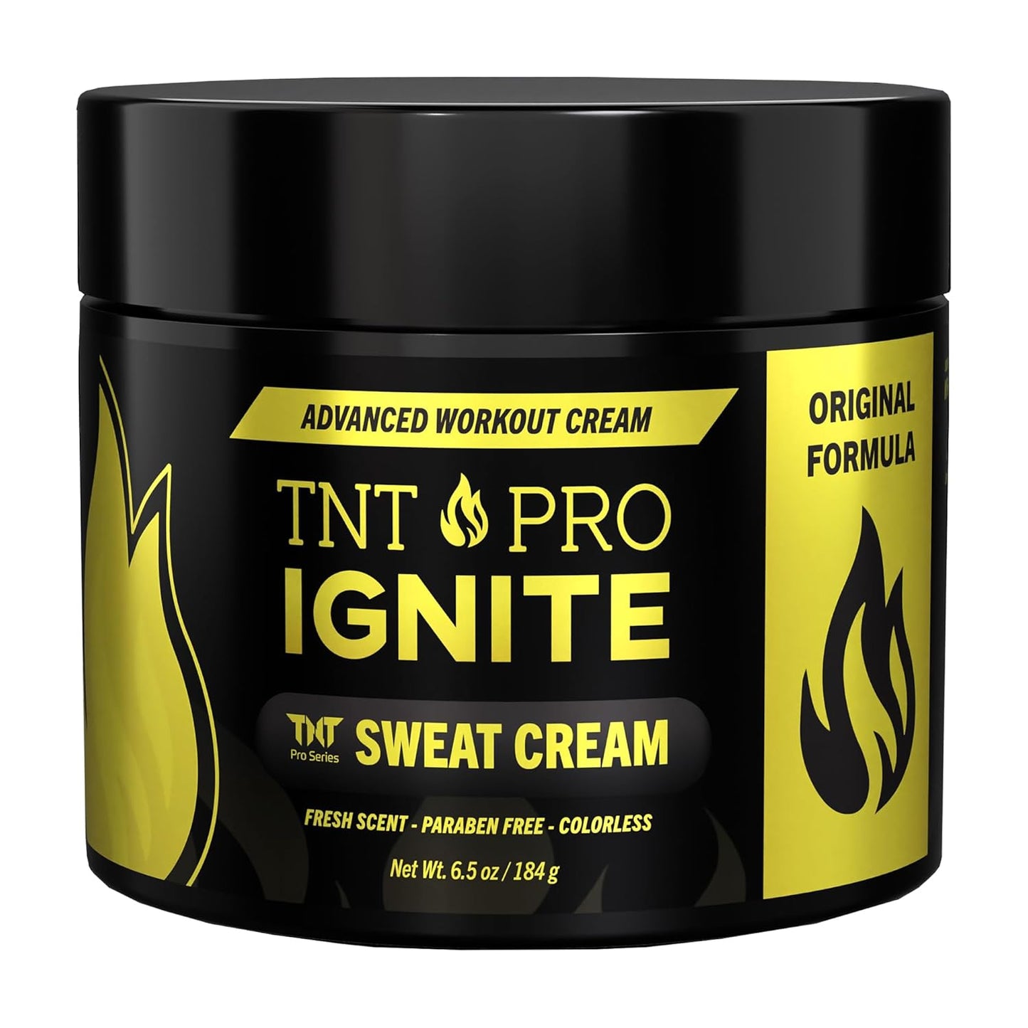 TNT Pro Series IGNITE Sweat Gel - Advanced Natural Workout Cream for Sweating