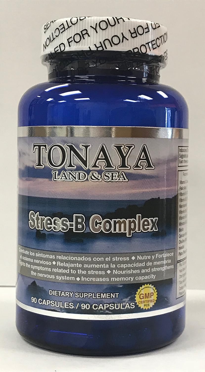 Tonaya Stress-B Complex: Natural Supplement for Stress Relief and Energy Support