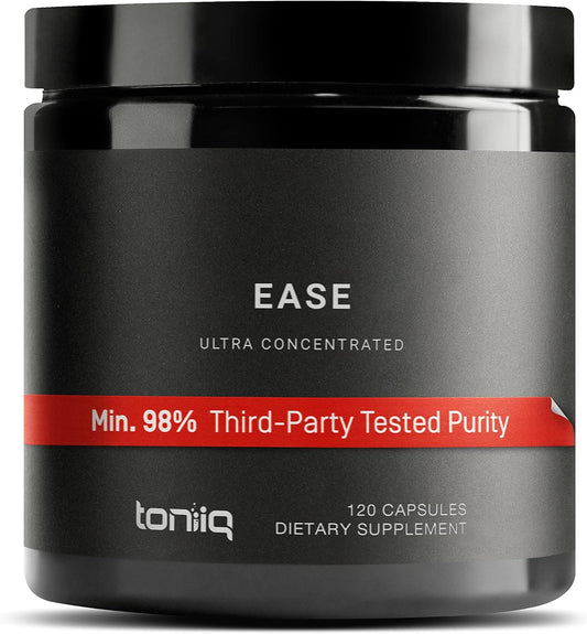 Toniiq Ease with DHM - Powerful 120 Capsules for Full Liver Support During a Night Out