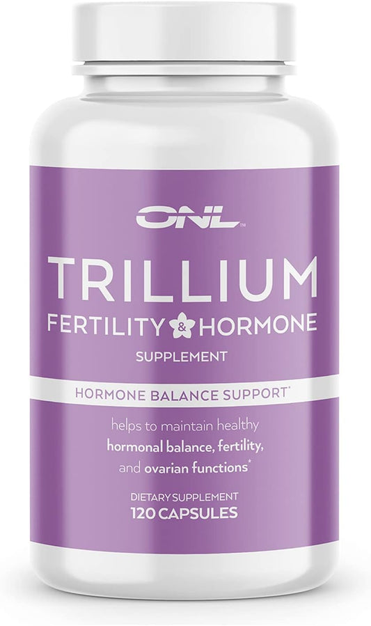 Trillium Fertility Supplements for Women - Hormone Balance Inositol Capsules - 120 Capsules with 2000mg Myo-Inositol - Osyris Nutrition Lab