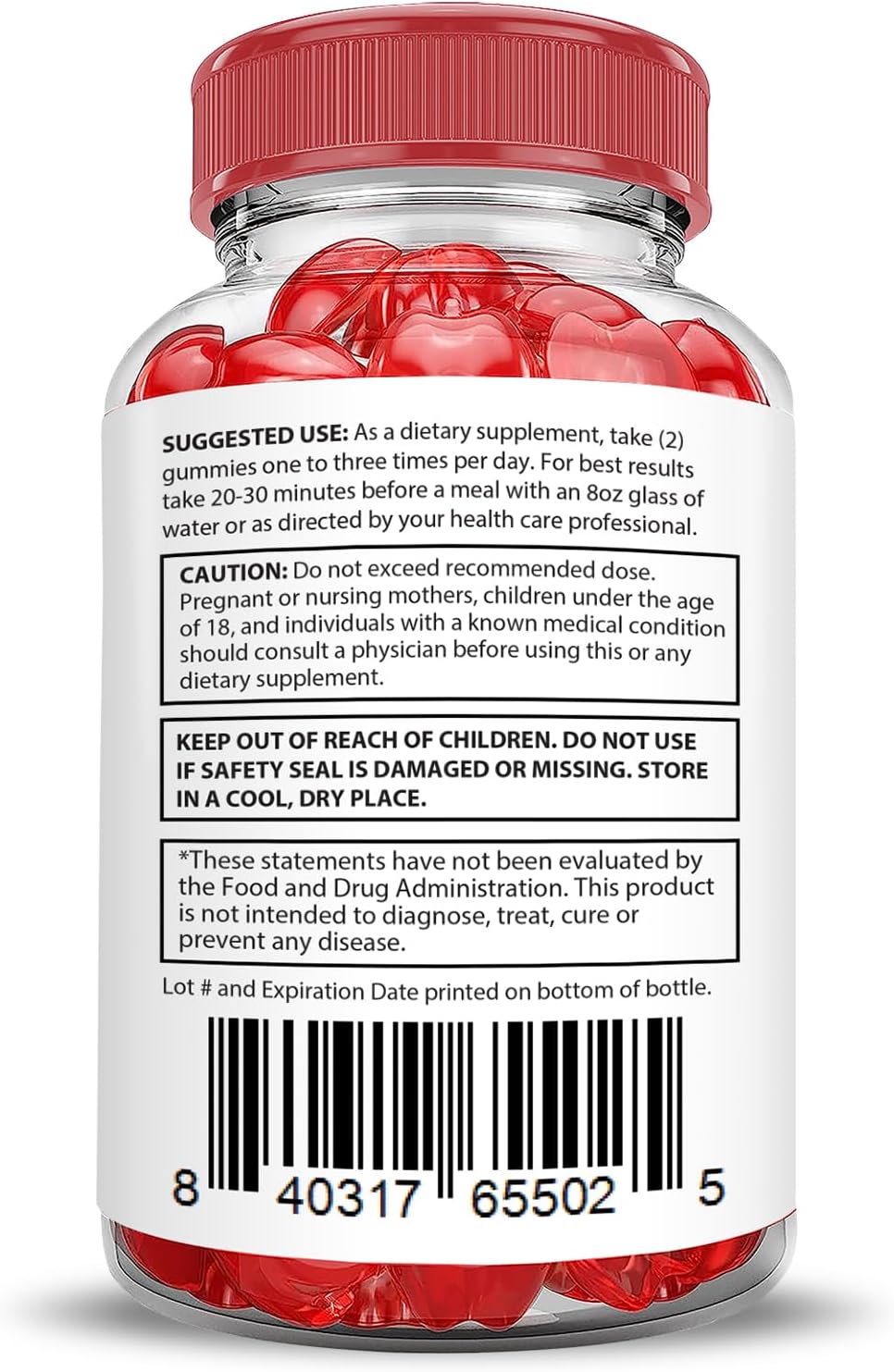 Trim Tummy Keto ACV Gummies (3 Pack) - Advanced Formula with Pomegranate, Beet Juice Powder, B12 - Vegan & Non GMO - 180 Gummys - Justified Laboratories