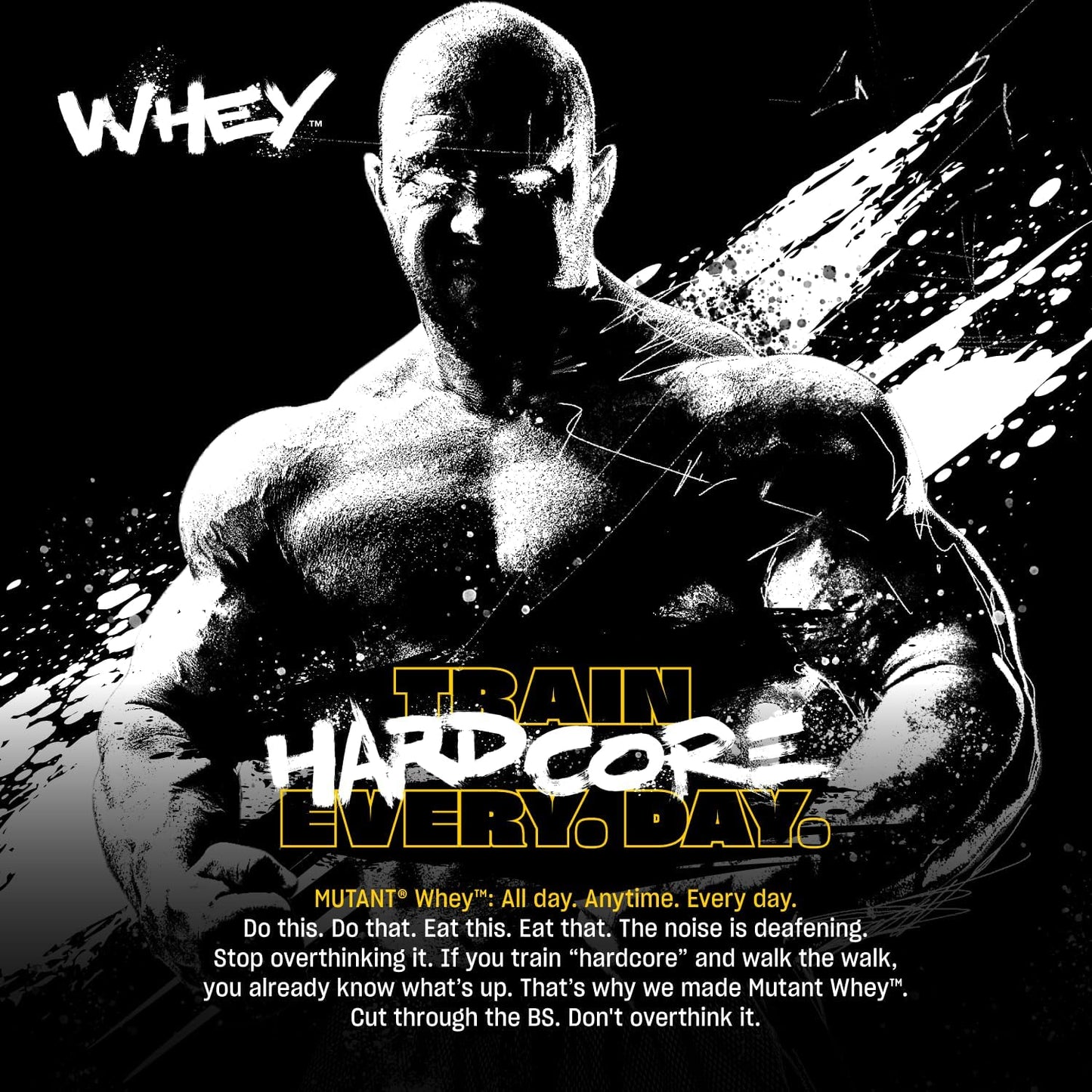 Triple Chocolate Mutant Whey Protein Powder Shake - 100% Whey, Gourmet Taste, 22g Protein, Fast Absorption, Easy Digestion, 5lbs