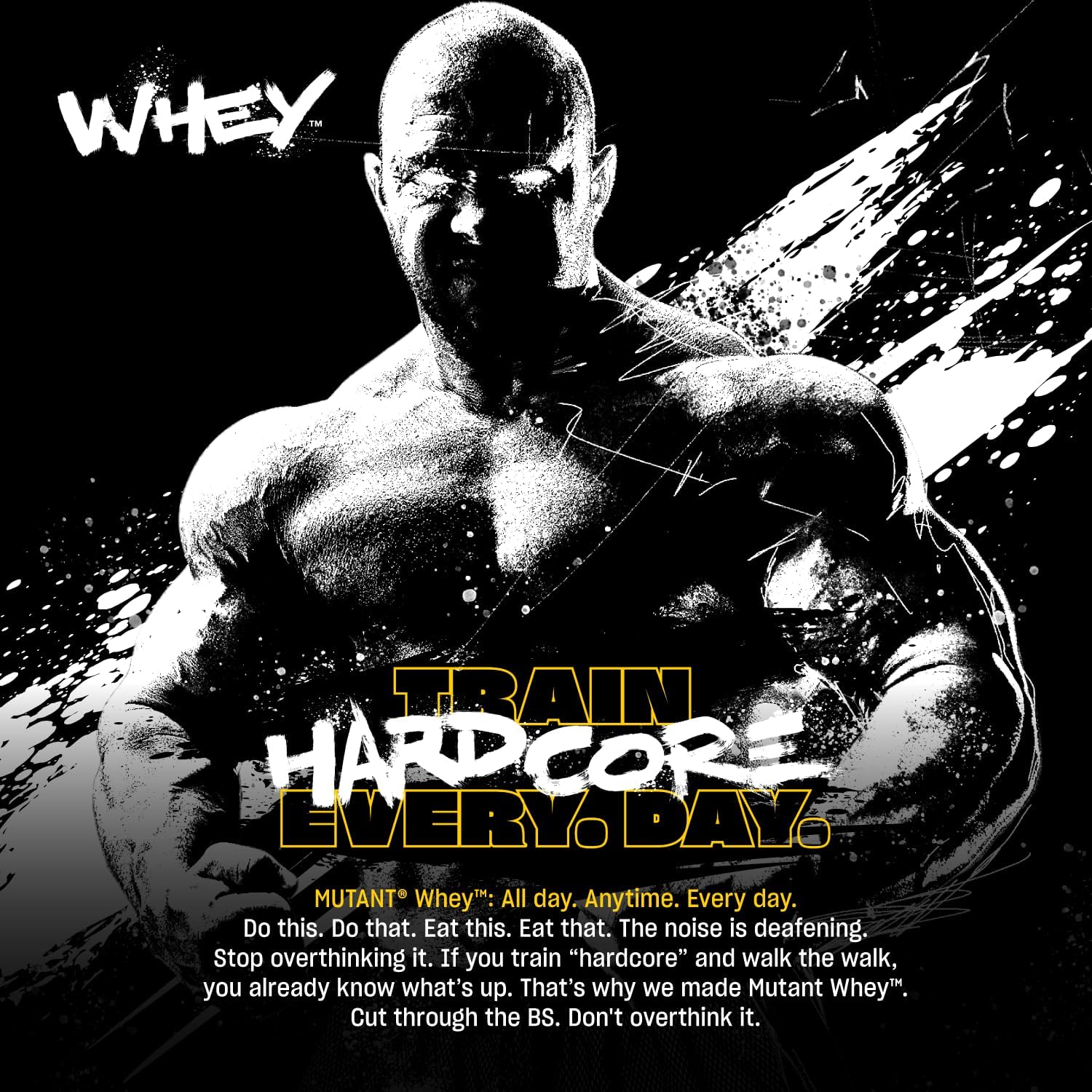 Triple Chocolate Mutant Whey Protein Powder Shake - 100% Whey, Gourmet Taste, 22g Protein, Fast Absorption, Easy Digestion, 5lbs