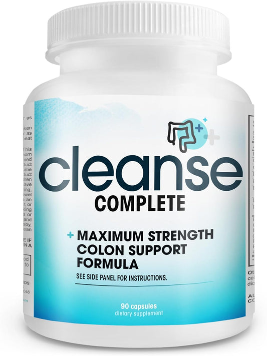 Triple Strength Activated Colon Cleanse for Optimal Colon Health - Instant Brands Cleanse Complete