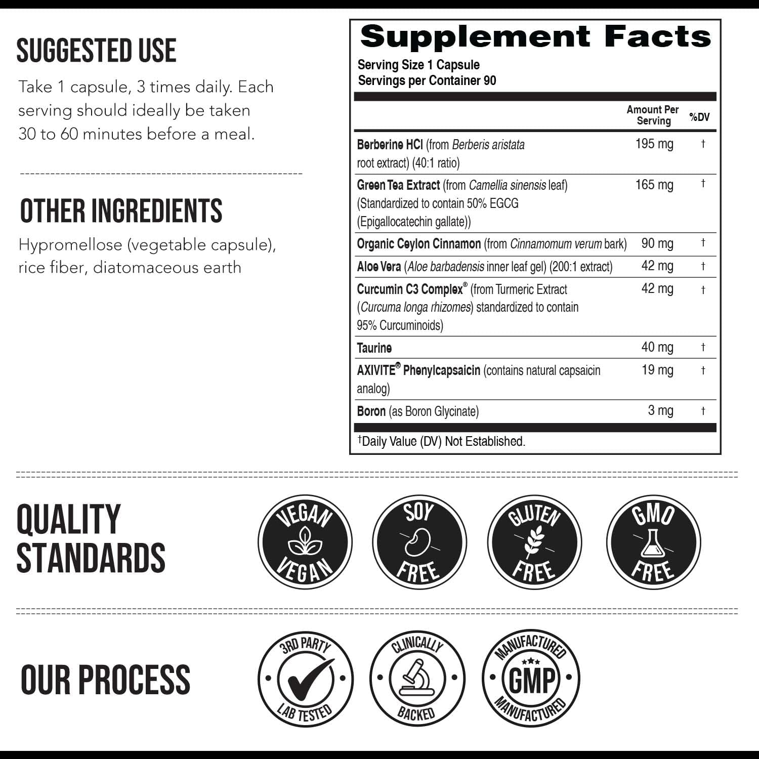 Triquetra Health GLP-Activate Capsules | Natural Support for Hunger & Metabolism - Expert Formulated - 90 Servings