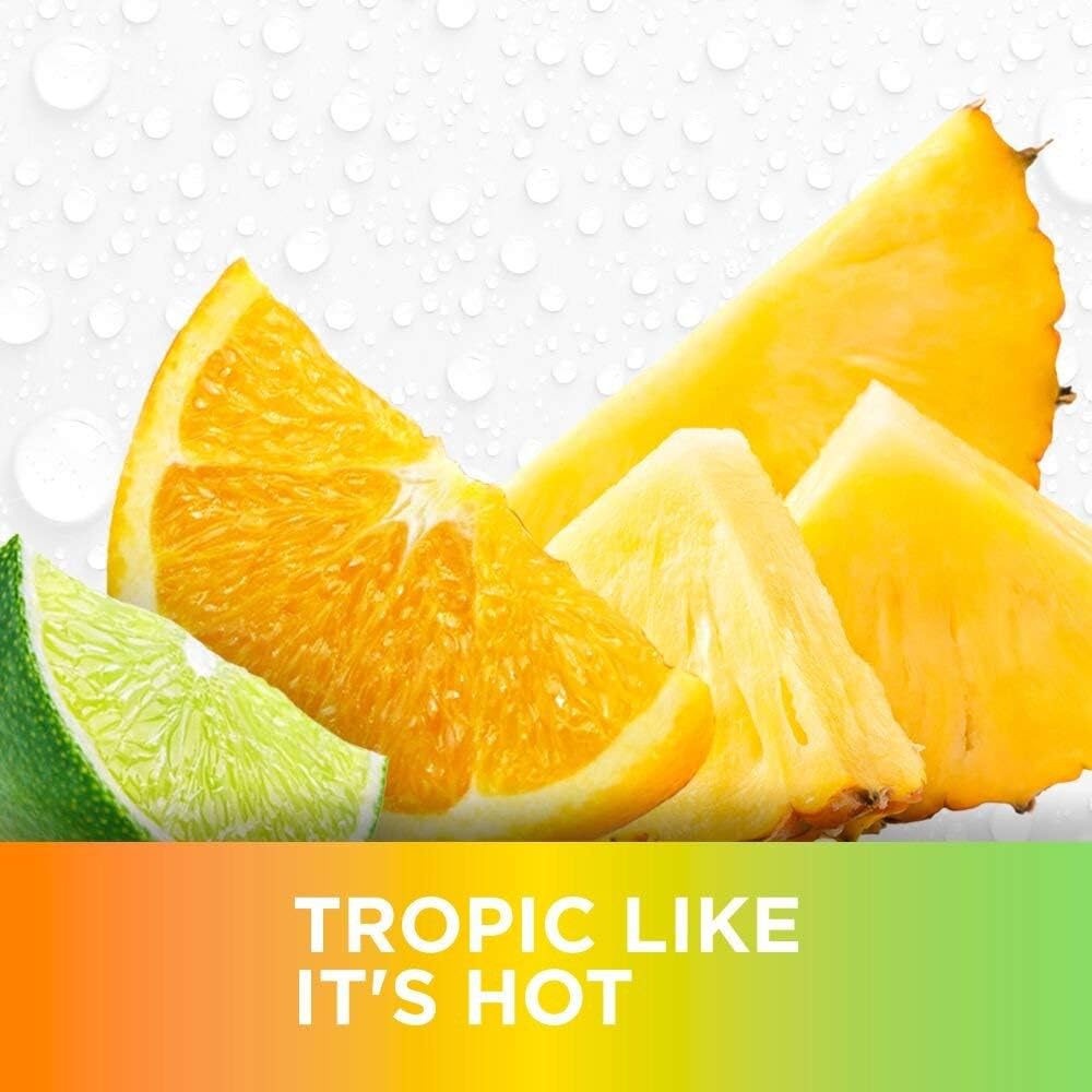 Tropic Like It's Hot: Purbolics Aminos + Energy with 95mg Caffeine, 0 Sugar, 60 Servings for Recovery, Energy & Focus