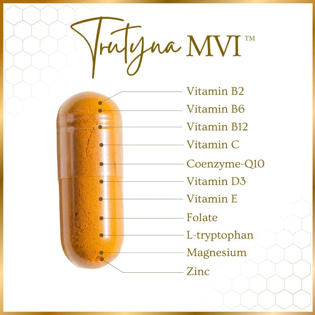 Trutyna MVI - Natural Supplement for Migraine Relief, Vestibular Support, and Brain Health