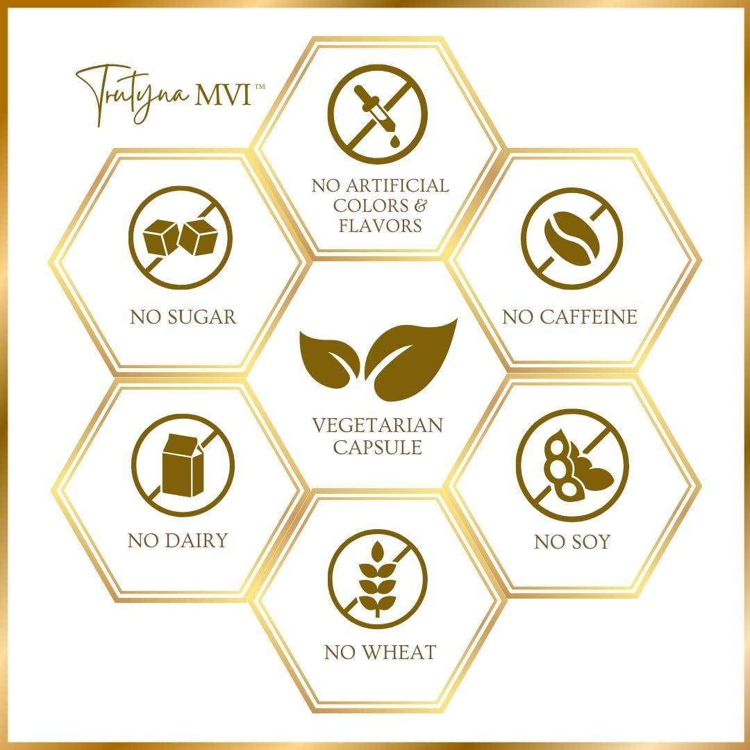 Trutyna MVI - Natural Supplement for Migraine Relief, Vestibular Support, and Brain Health