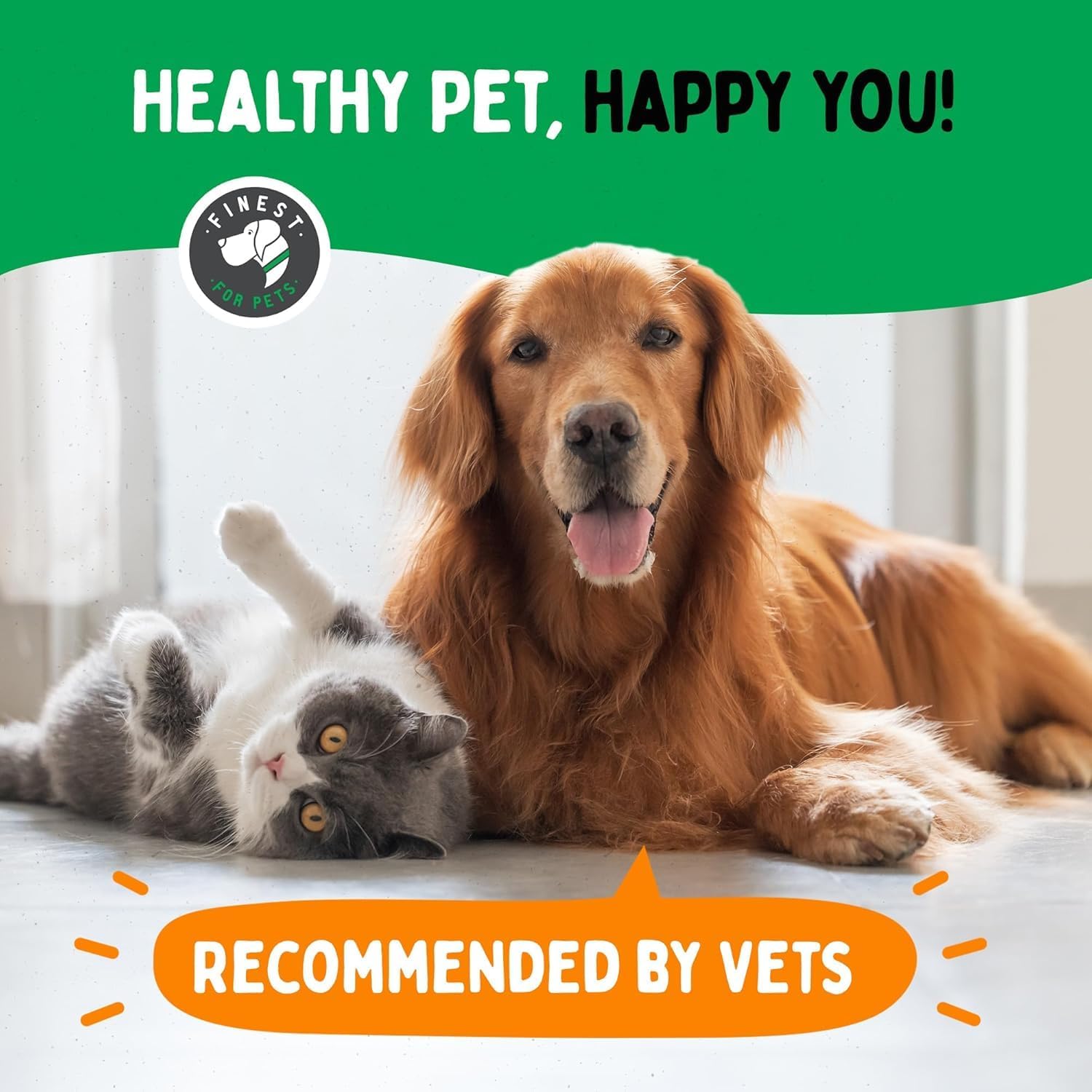 TummyWorks Probiotic Powder for Dogs & Cats - Digestive Health & Immune Support - USA Made - 160 Scoops