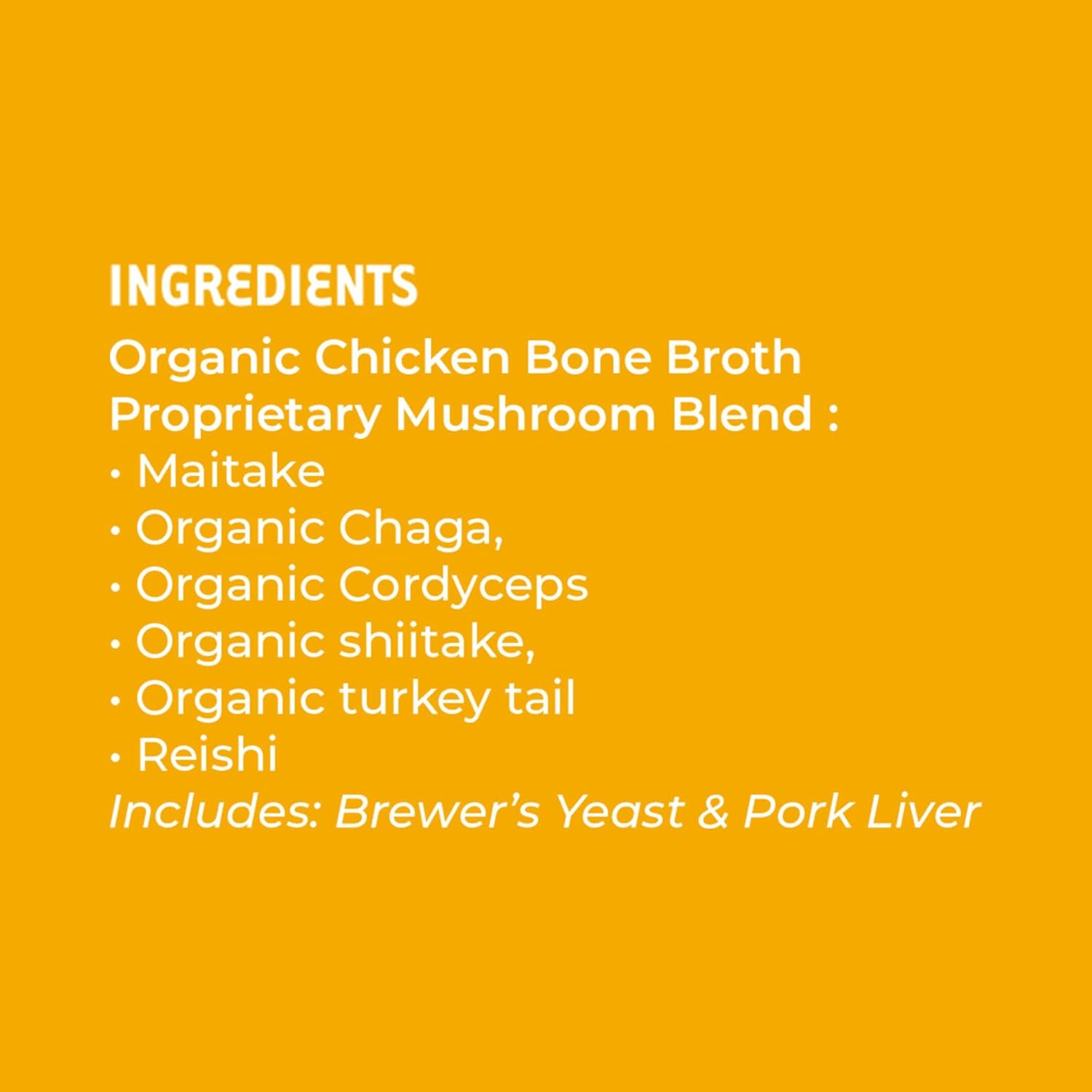Turkey Tail Mushroom Bone Broth Powder Supplement for Dogs - Boost Immune System, Mobility, Flexibility, and Detox - iHeartDogs