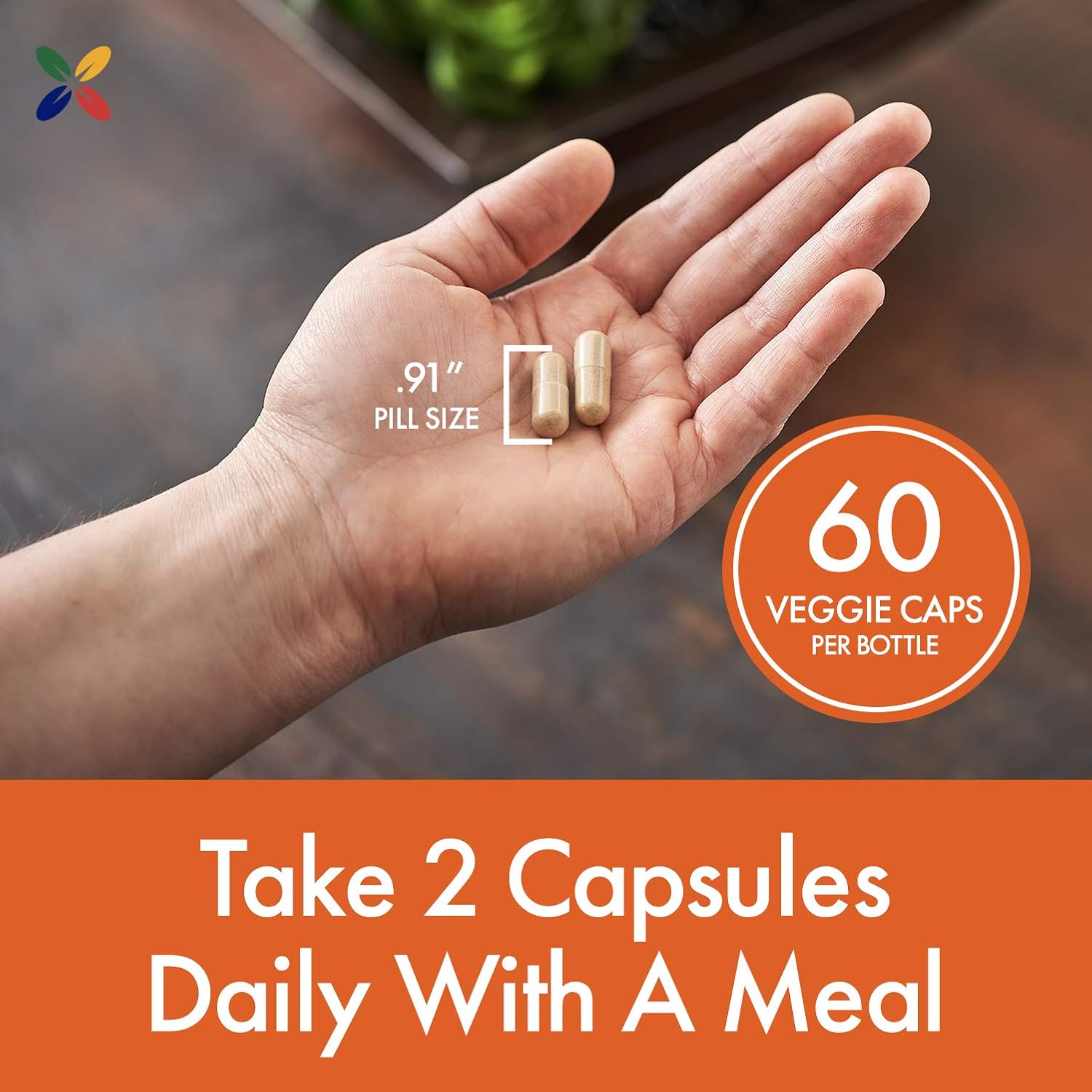 TurmaFLEX™ Joint Formula with Turmeric - Supports Healthy Aging and Reduces Discomfort - 60 Veggie Caps