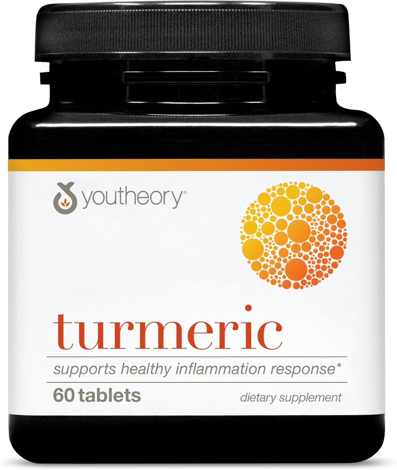 Turmeric Antioxidant Joint Support Supplement with Black Pepper Extract - Vegan 60 Tablets