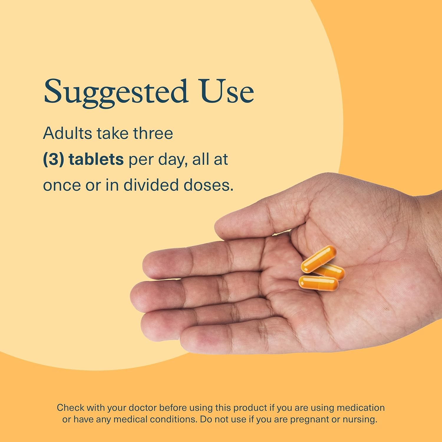 Turmeric Antioxidant Joint Support Supplement with Black Pepper Extract - Vegan 60 Tablets