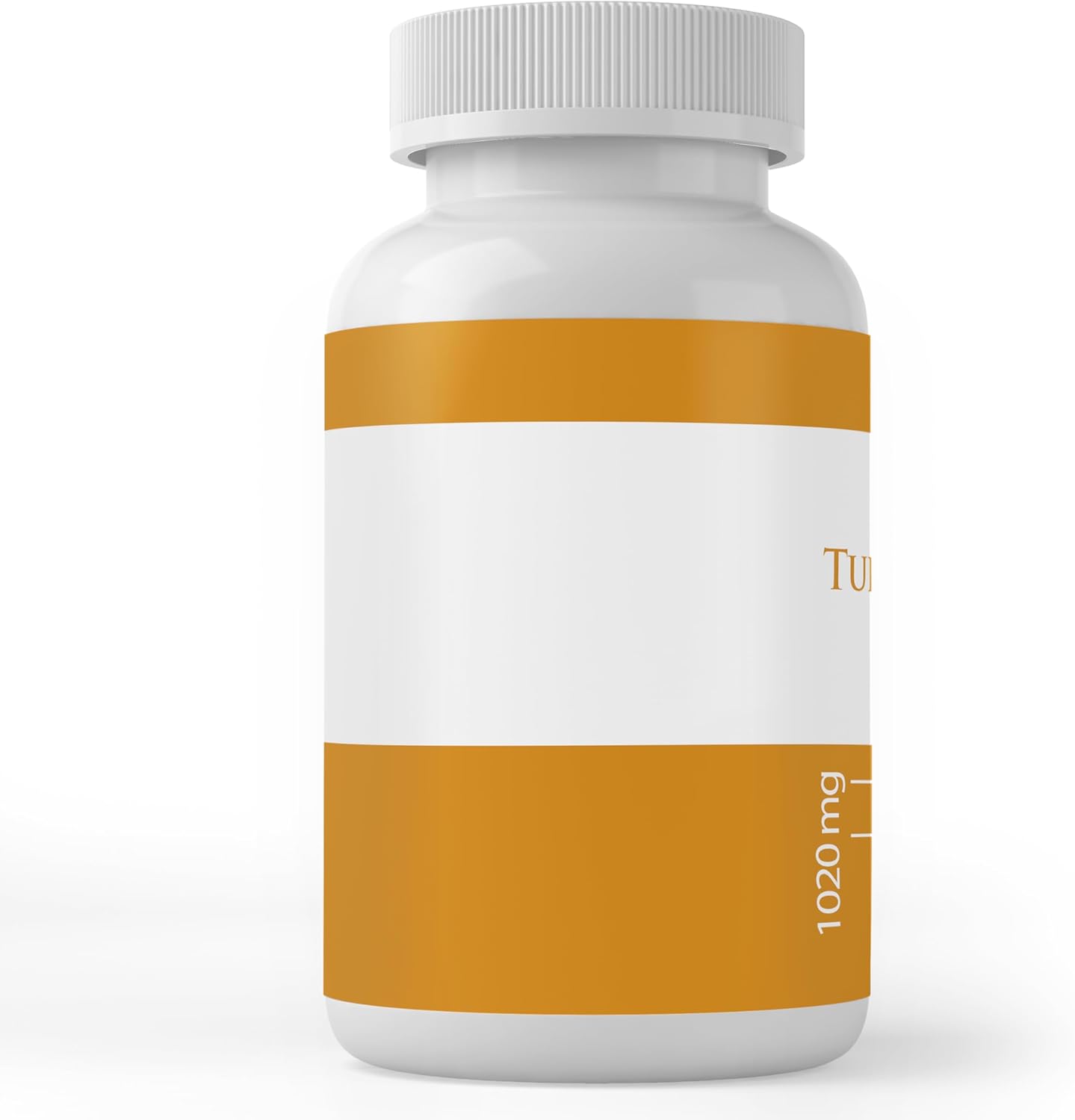 Turmeric Curcumin & Ginger Capsules - Pure Ingredients, No Additives, Lab Verified (100 Capsules)