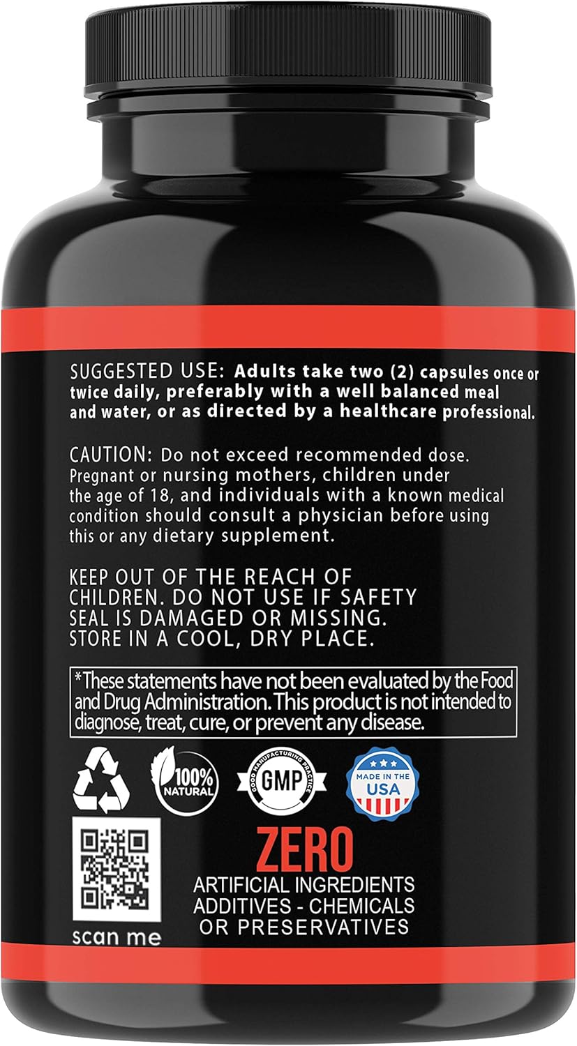 Turmeric Curcumin & Ginger Maxx Supplement with 95% Curcuminoids and Black Pepper - Joint Support and Antioxidant - 1355mg Blend of Non-GMO Ingredients - 1-Bottle