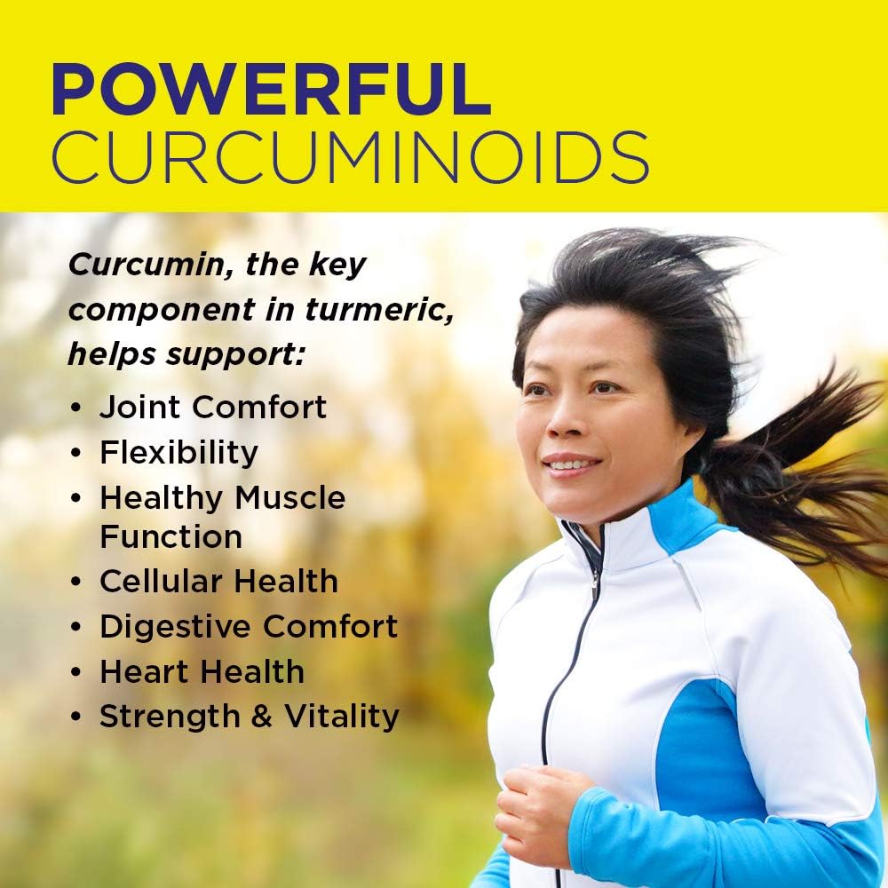 Turmeric Ginger Joint Ease Supplement | Non-GMO | 100 Gelatin Capsules | Nature's Life