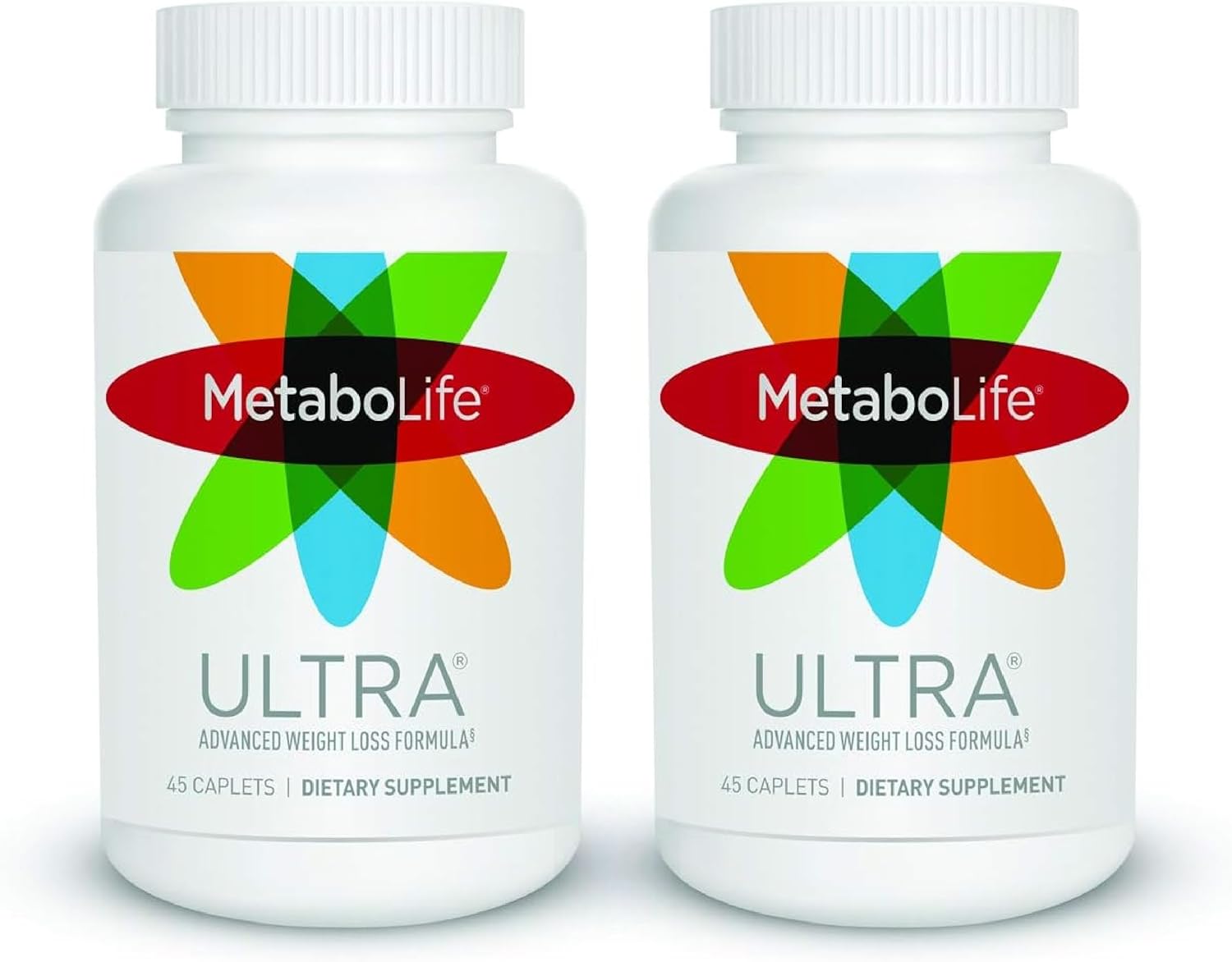 Twinlab MetaboLife Ultra Hunger Control Dietary Supplement 800mg 90 Caplets - Men & Women Weight Loss Support